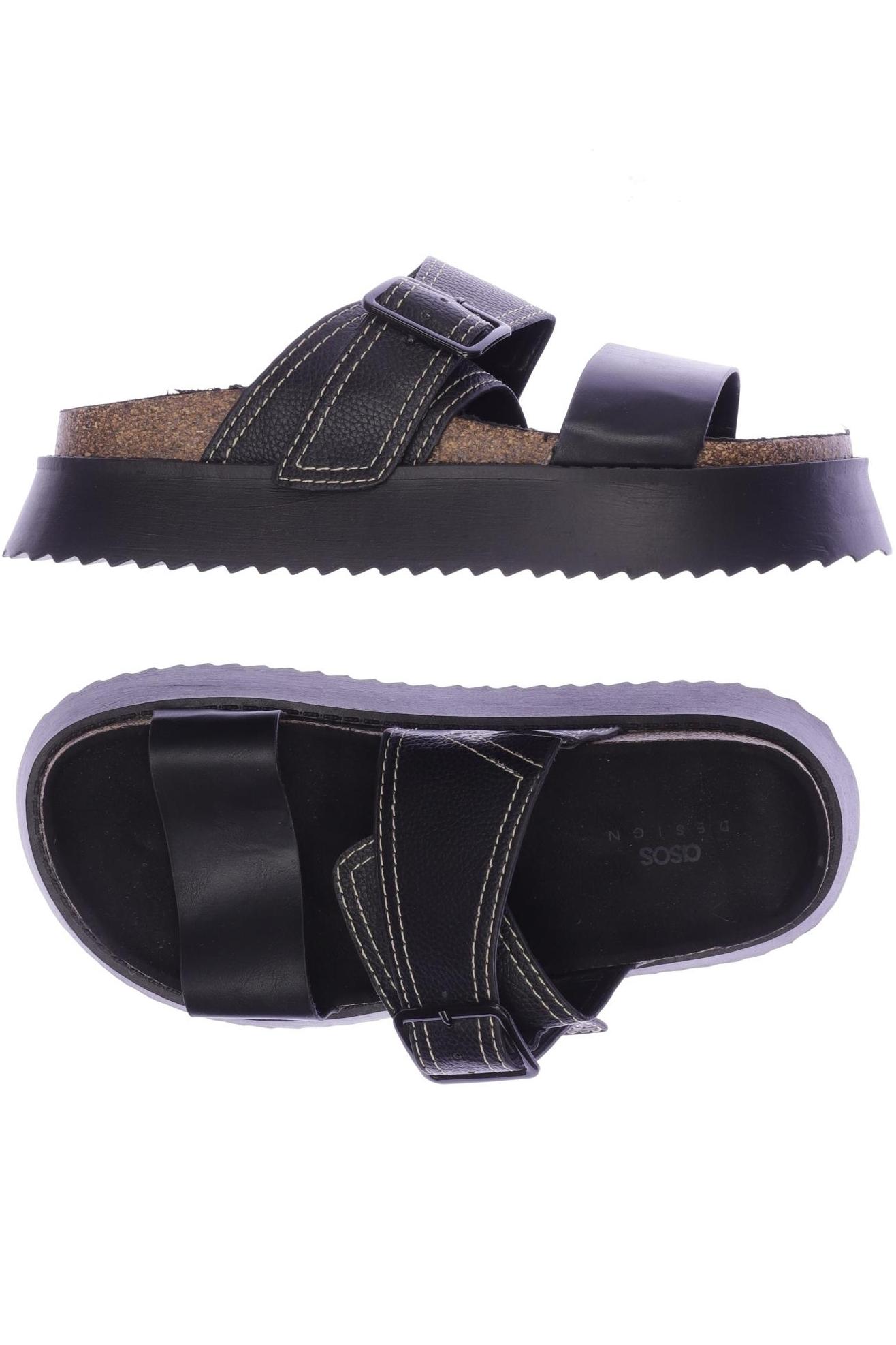 

asos Damen Sandale, schwarz, Gr. 9