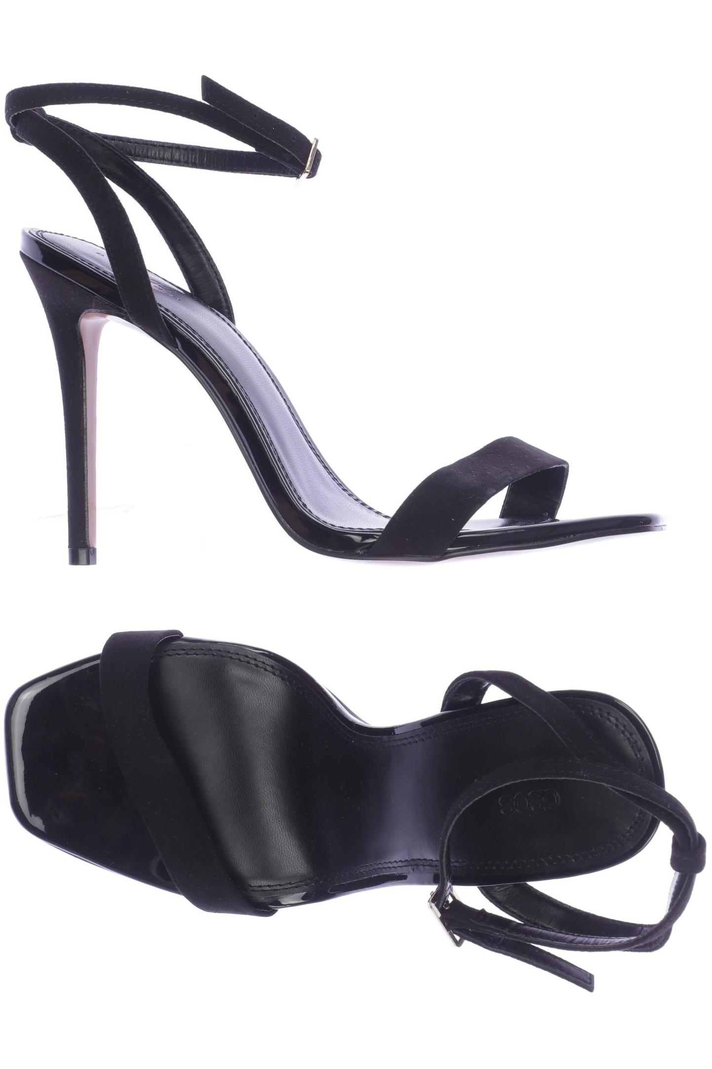 

asos Damen Sandale, schwarz, Gr. 7