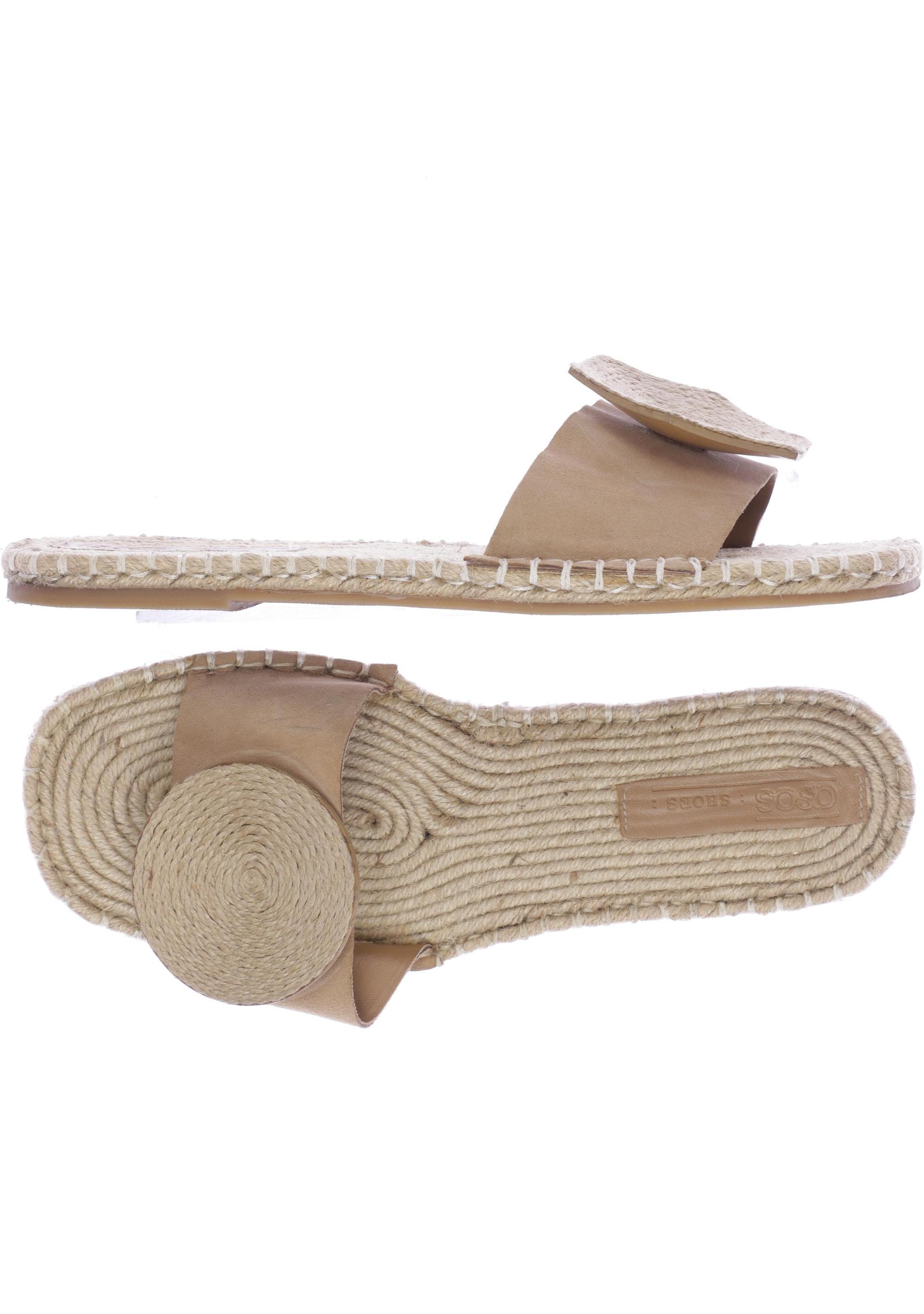 

asos Damen Sandale, beige, Gr. 8