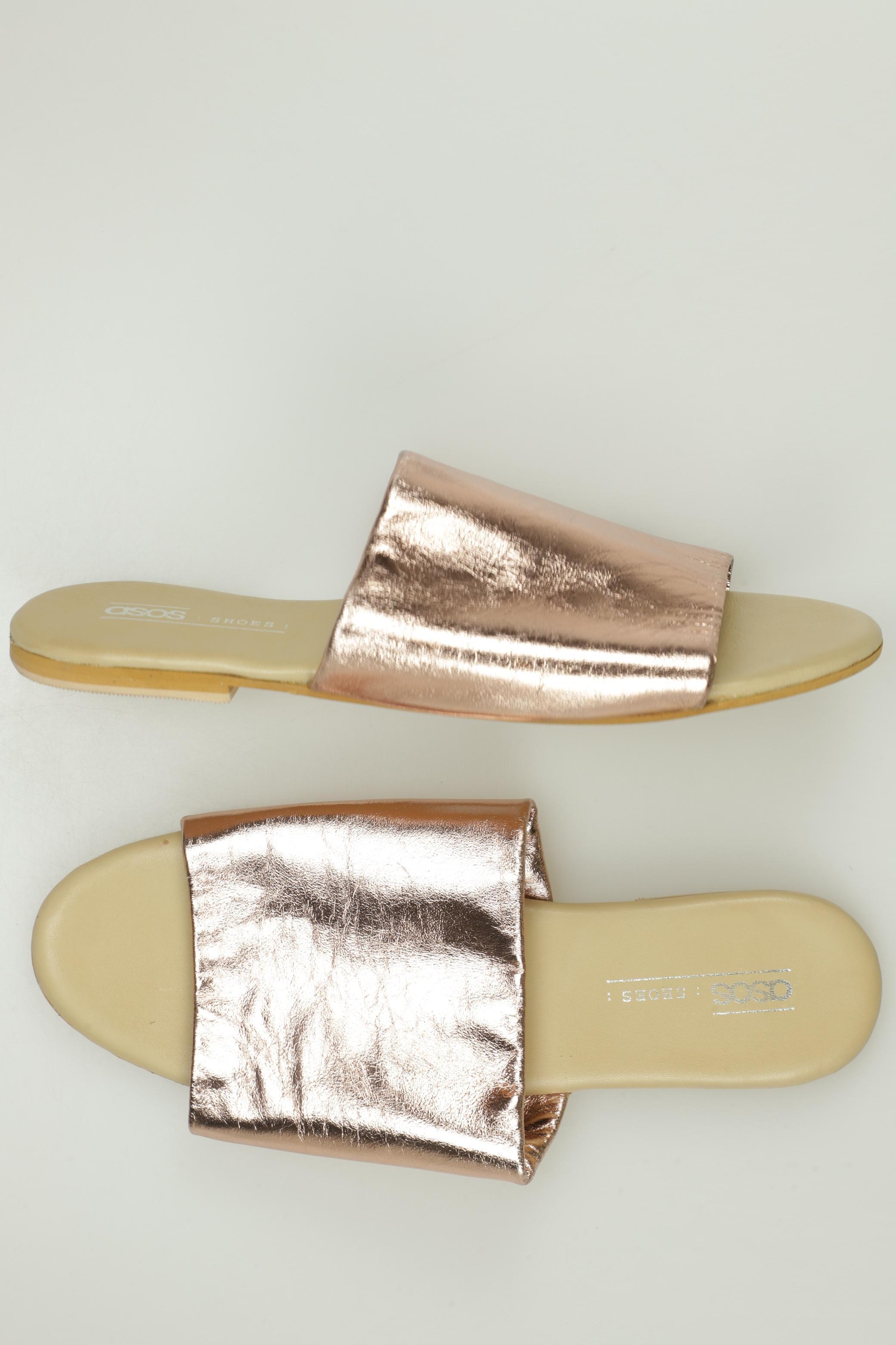 

asos Damen Sandale, gold, Gr. 6