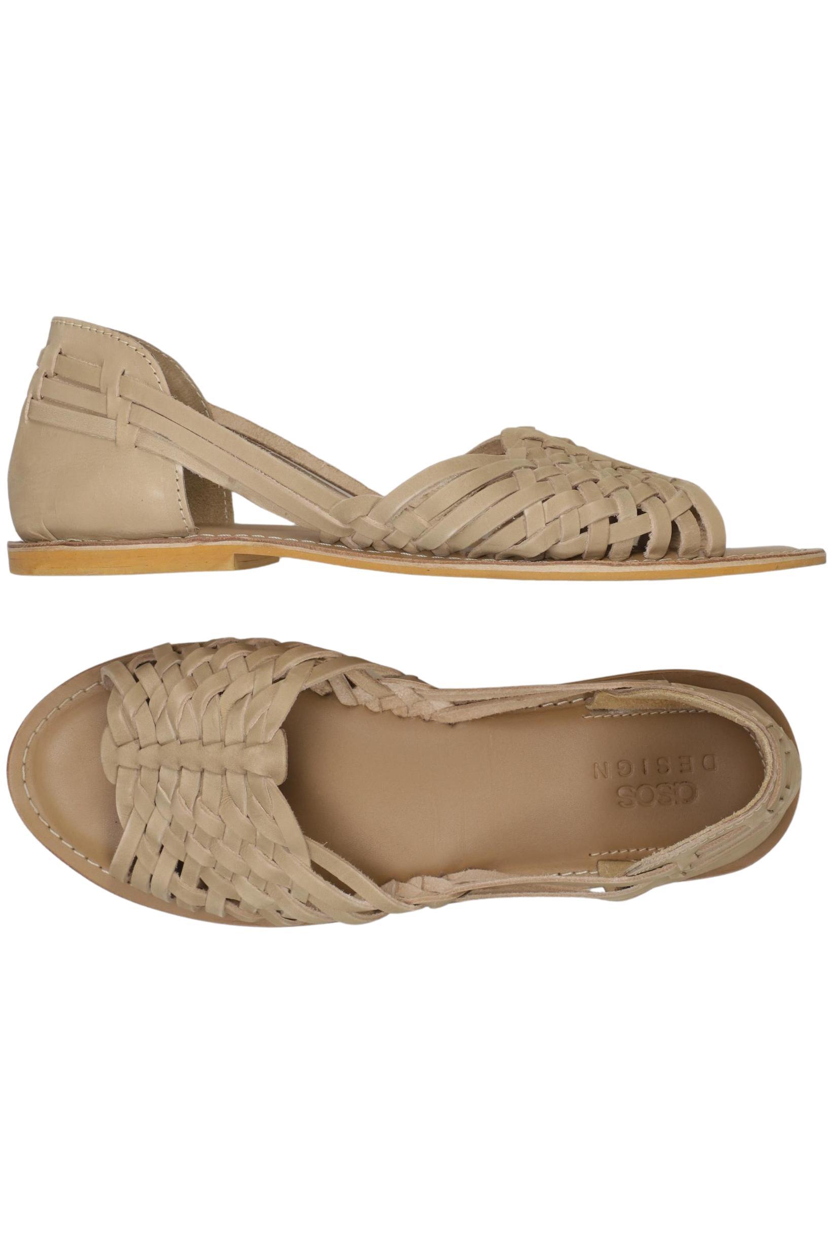 

asos Damen Sandale, beige, Gr. 39