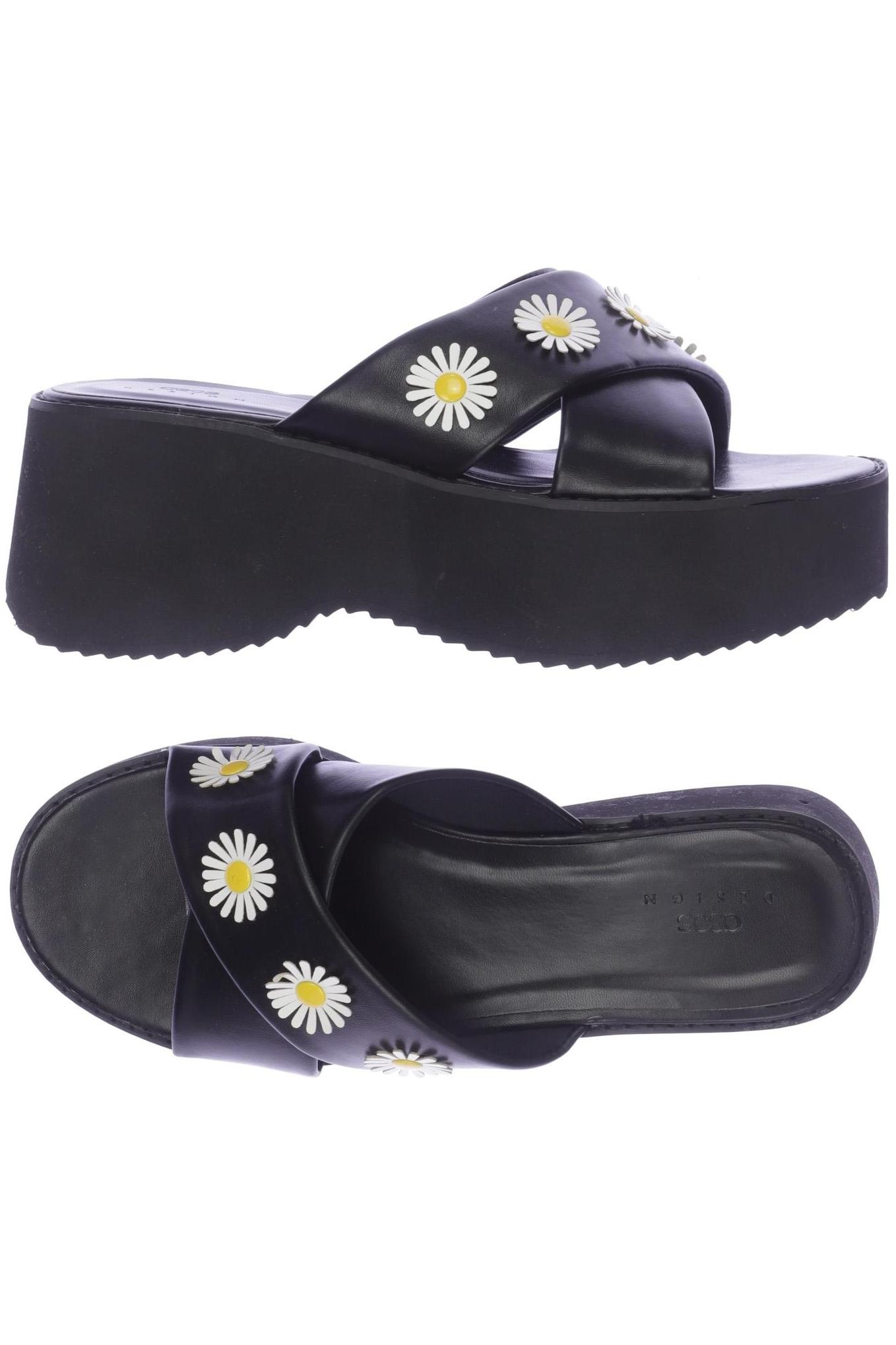 

asos Damen Sandale, schwarz, Gr. 42
