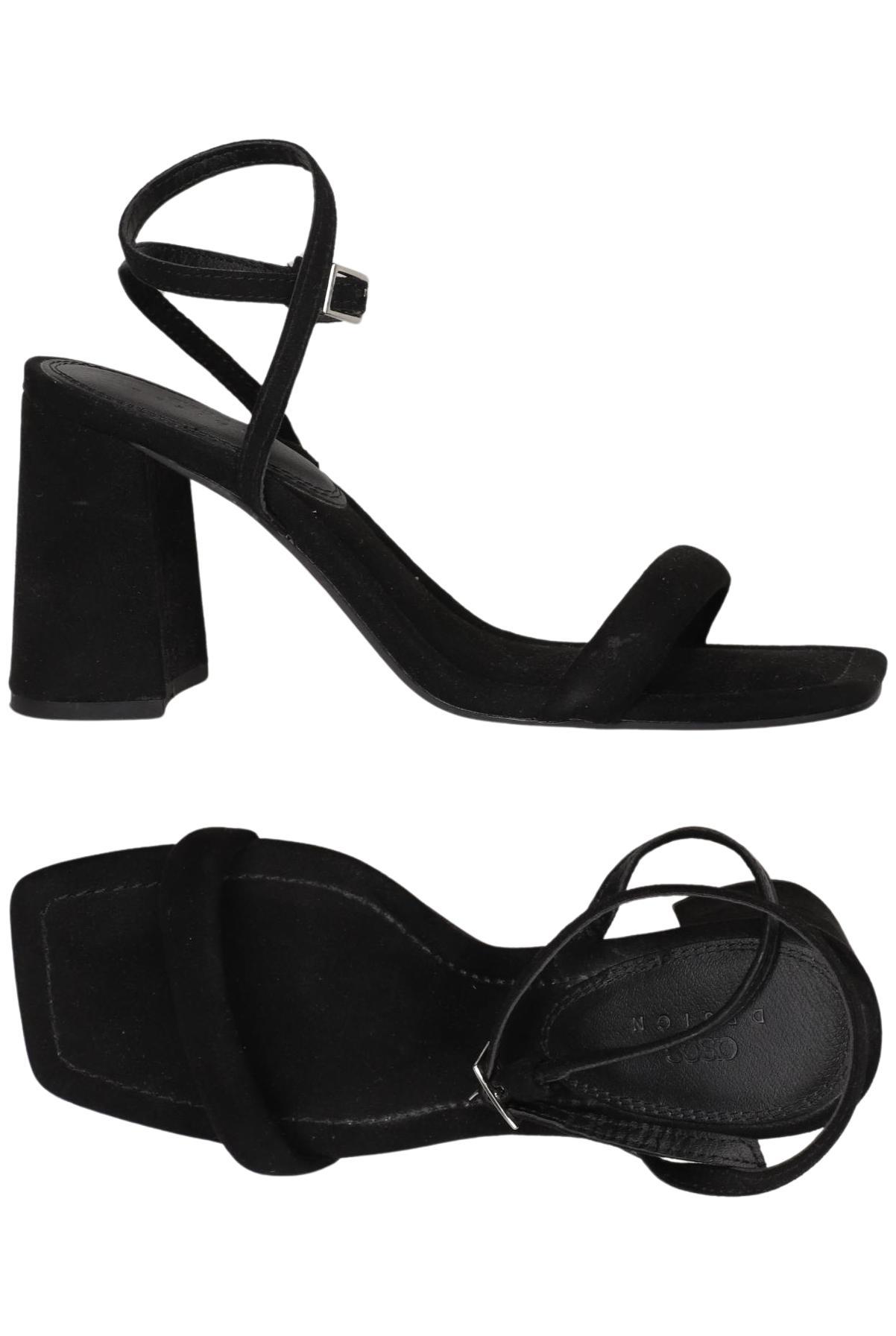 

asos Damen Sandale, schwarz, Gr. 38