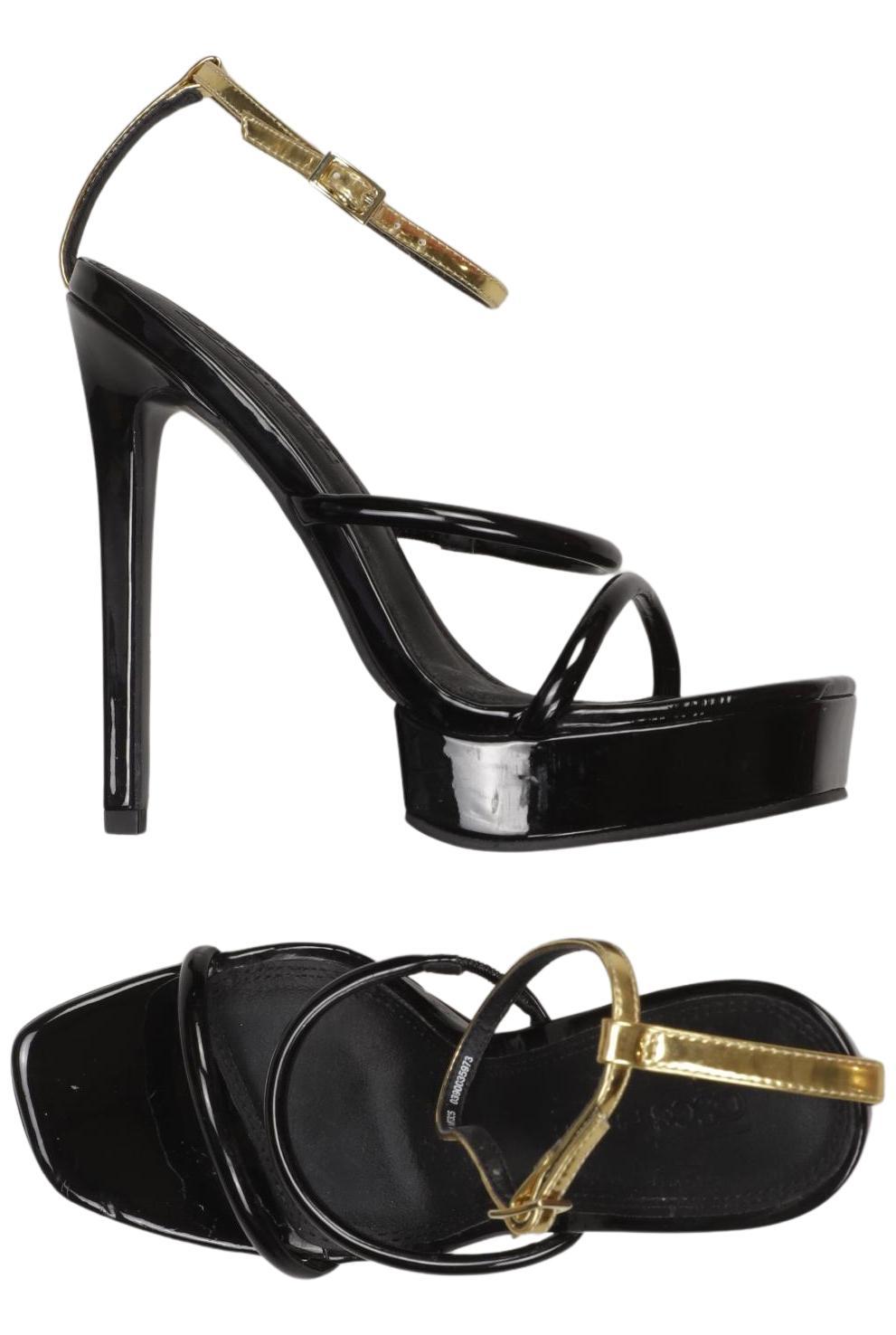 

asos Damen Sandale, schwarz, Gr. 4