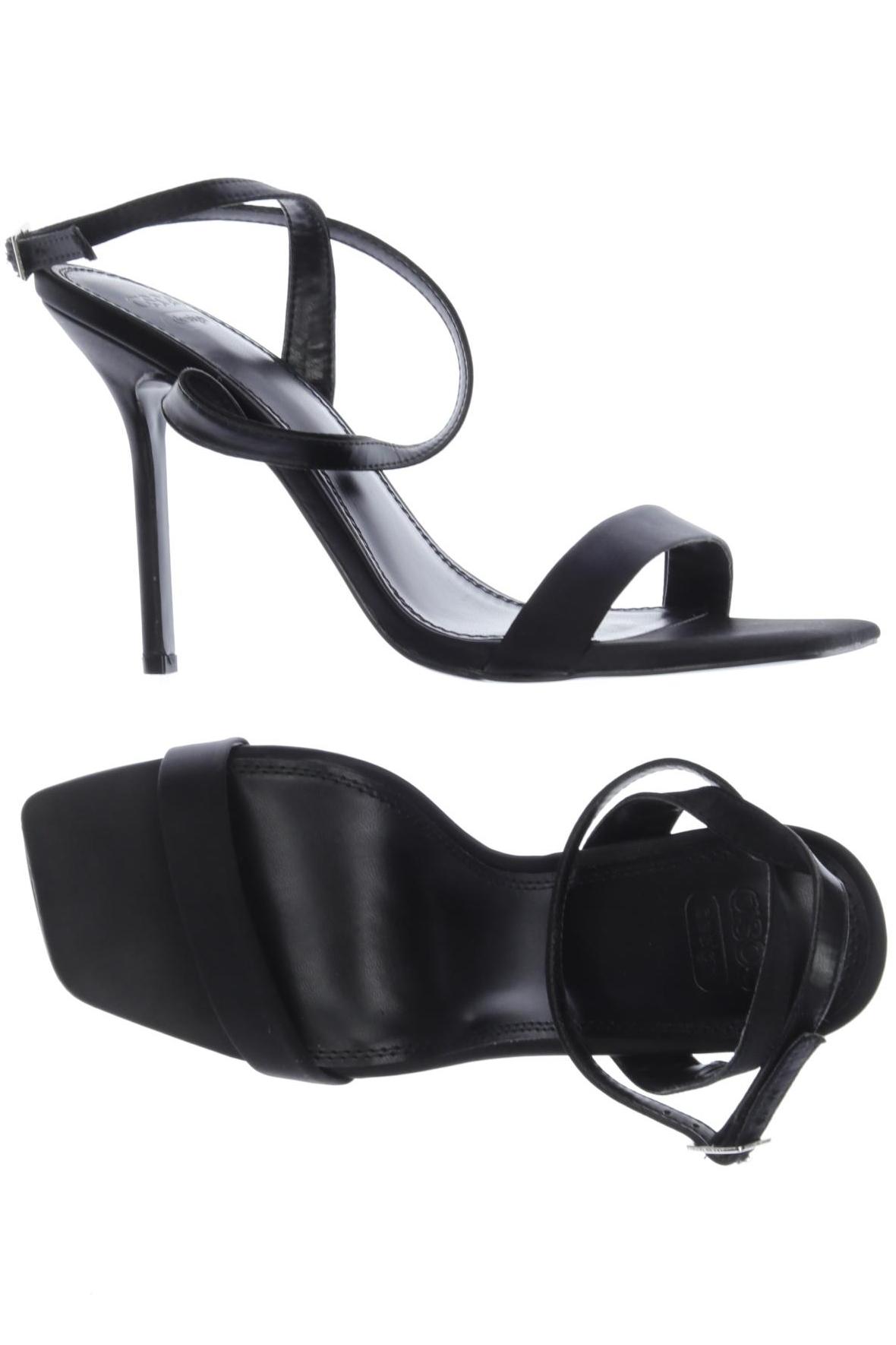

asos Damen Sandale, schwarz, Gr. 39