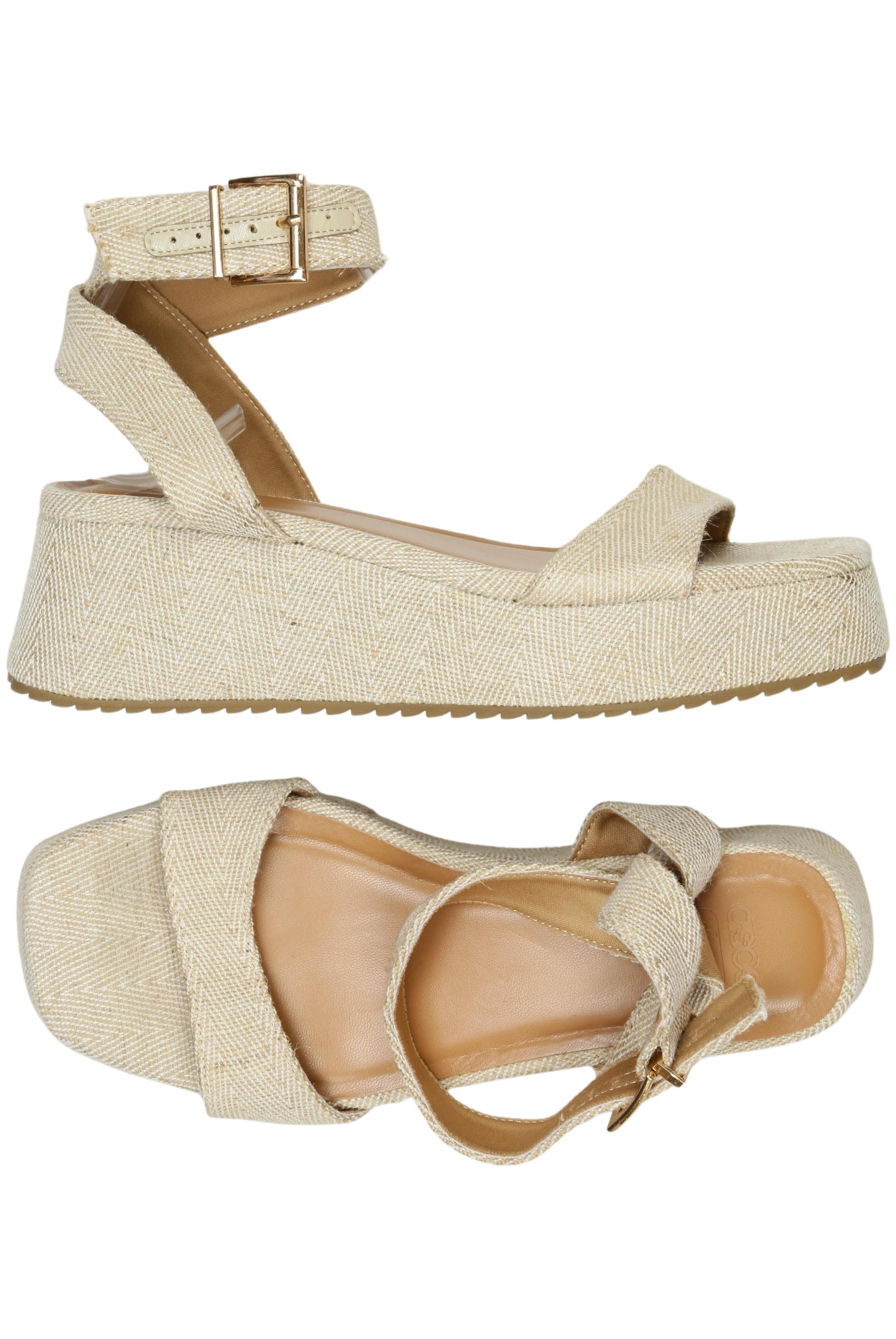

asos Damen Sandale, beige, Gr. 5