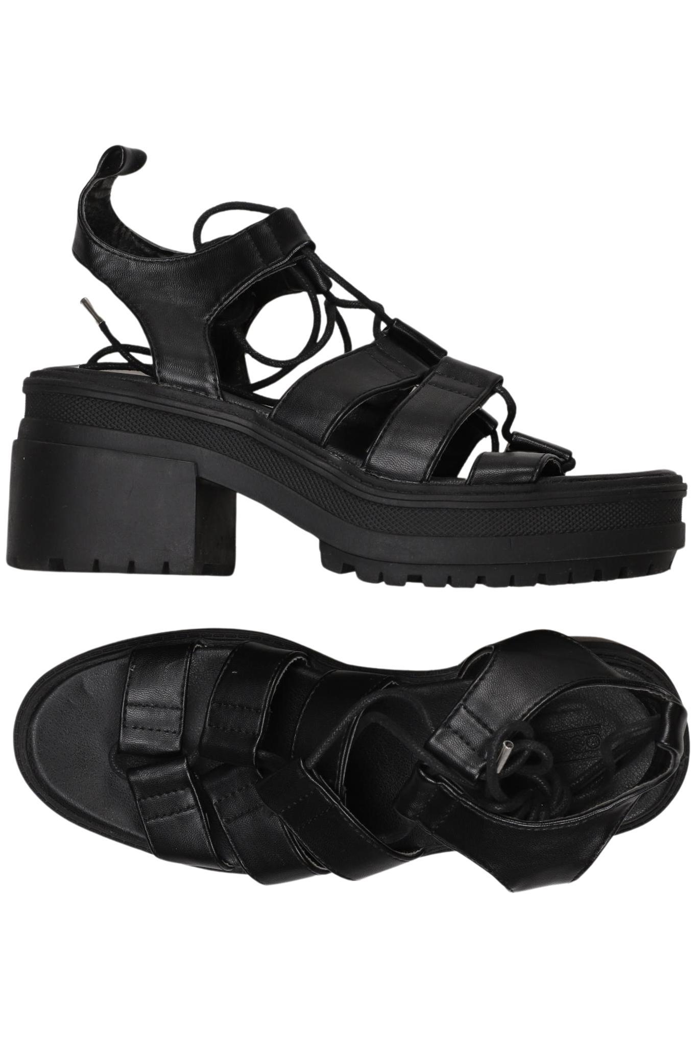 

asos Damen Sandale, schwarz, Gr. 6