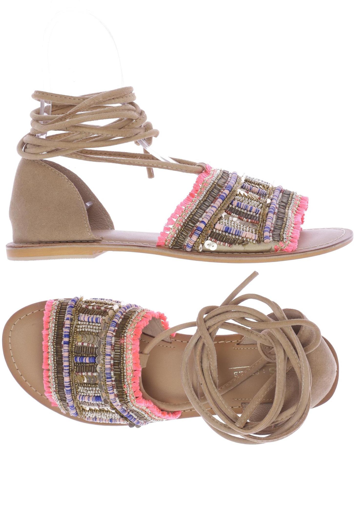 

asos Damen Sandale, beige, Gr. 6