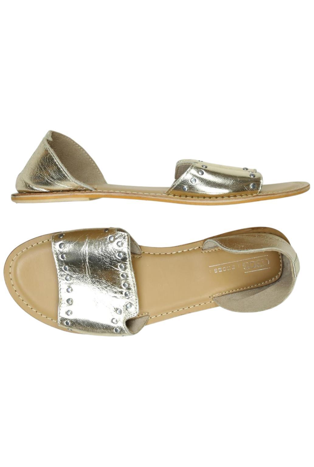 

asos Damen Sandale, gold, Gr. 6