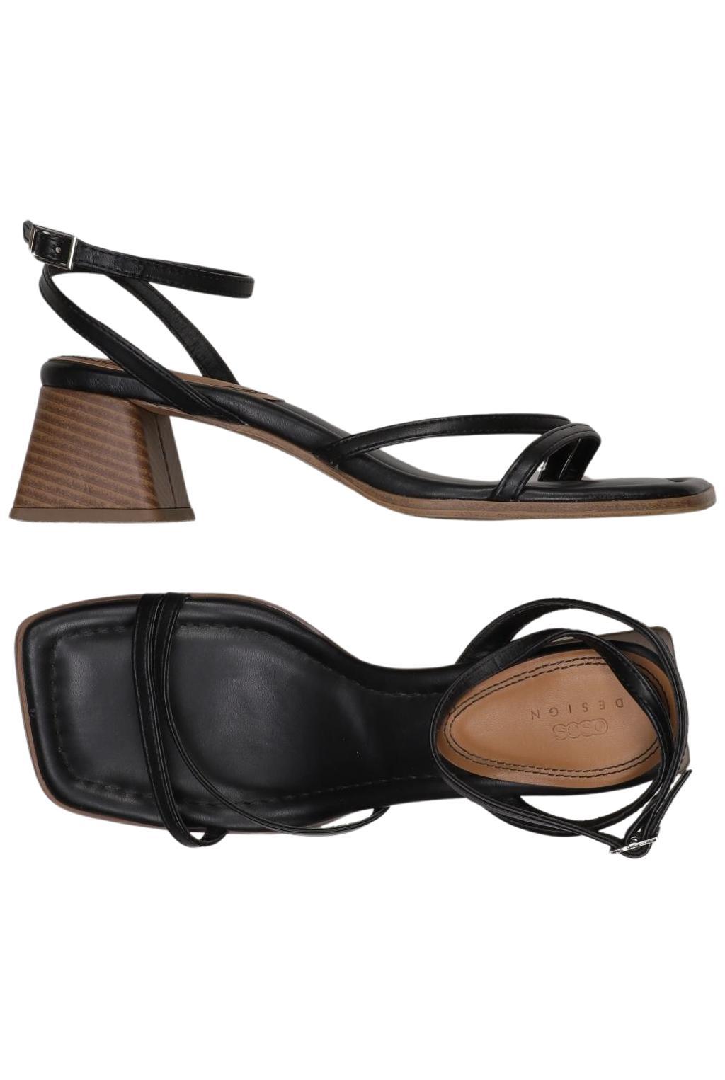 

asos Damen Sandale, schwarz, Gr. 40