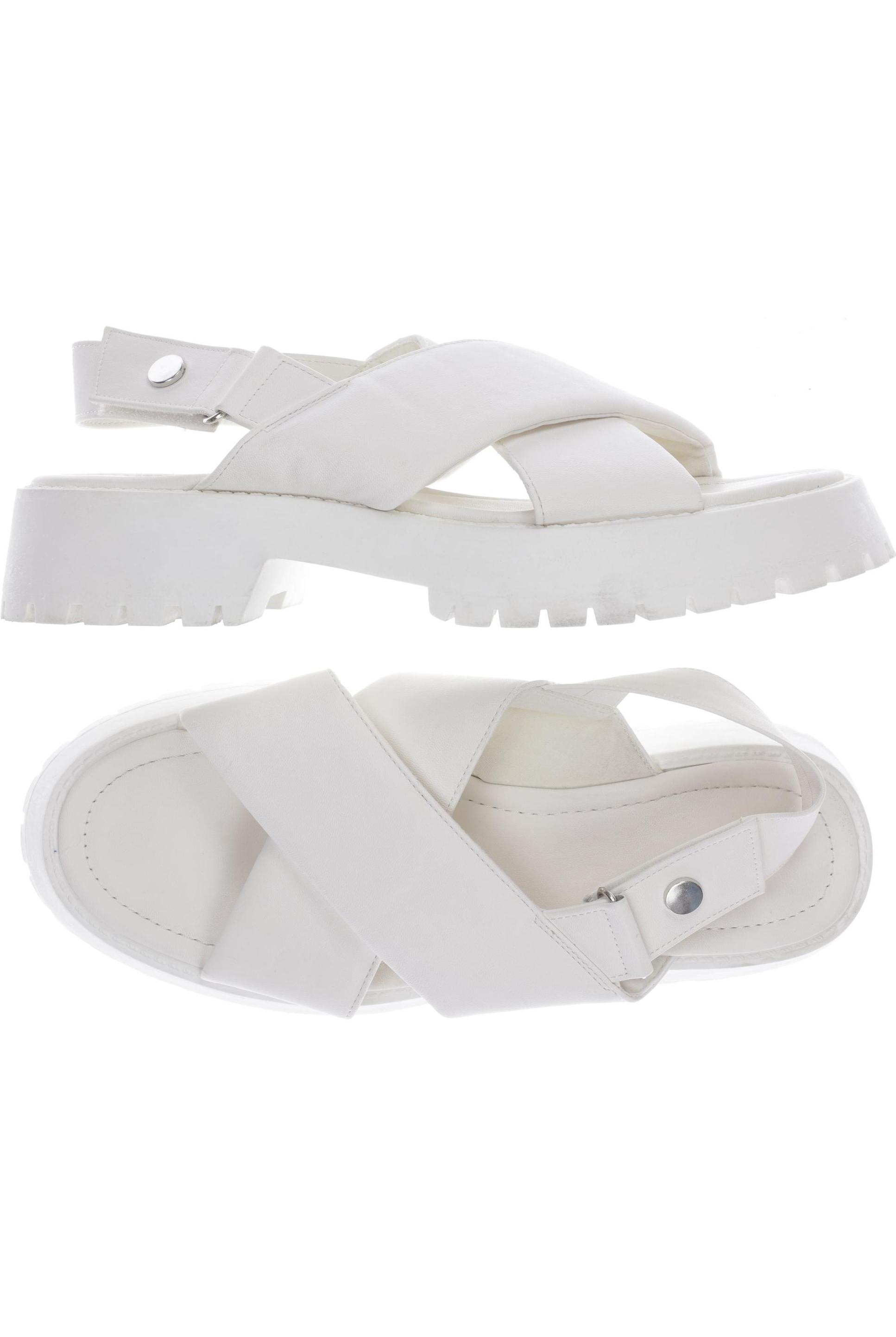 

asos Damen Sandale, weiß, Gr. 8