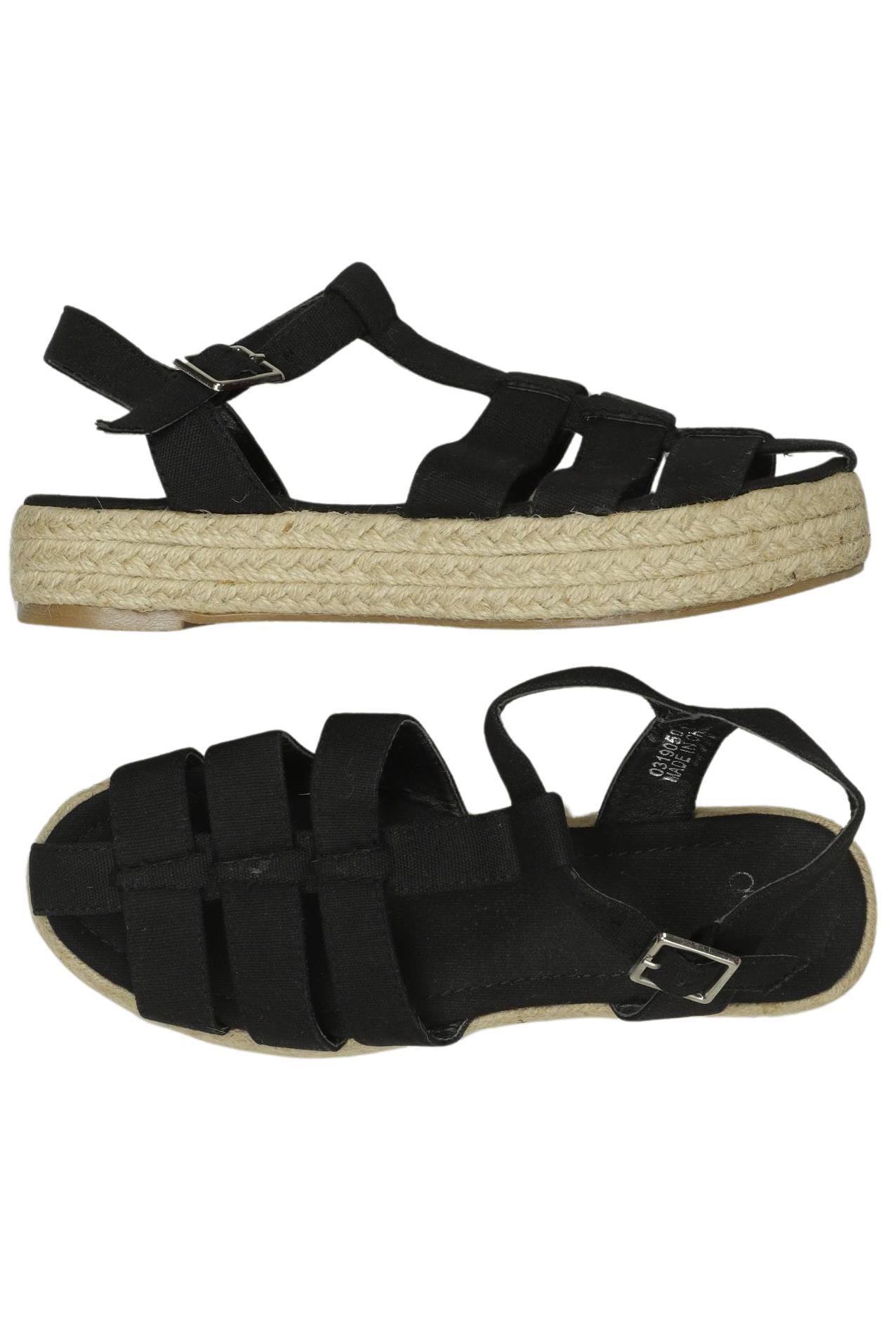 

asos Damen Sandale, schwarz, Gr. 3