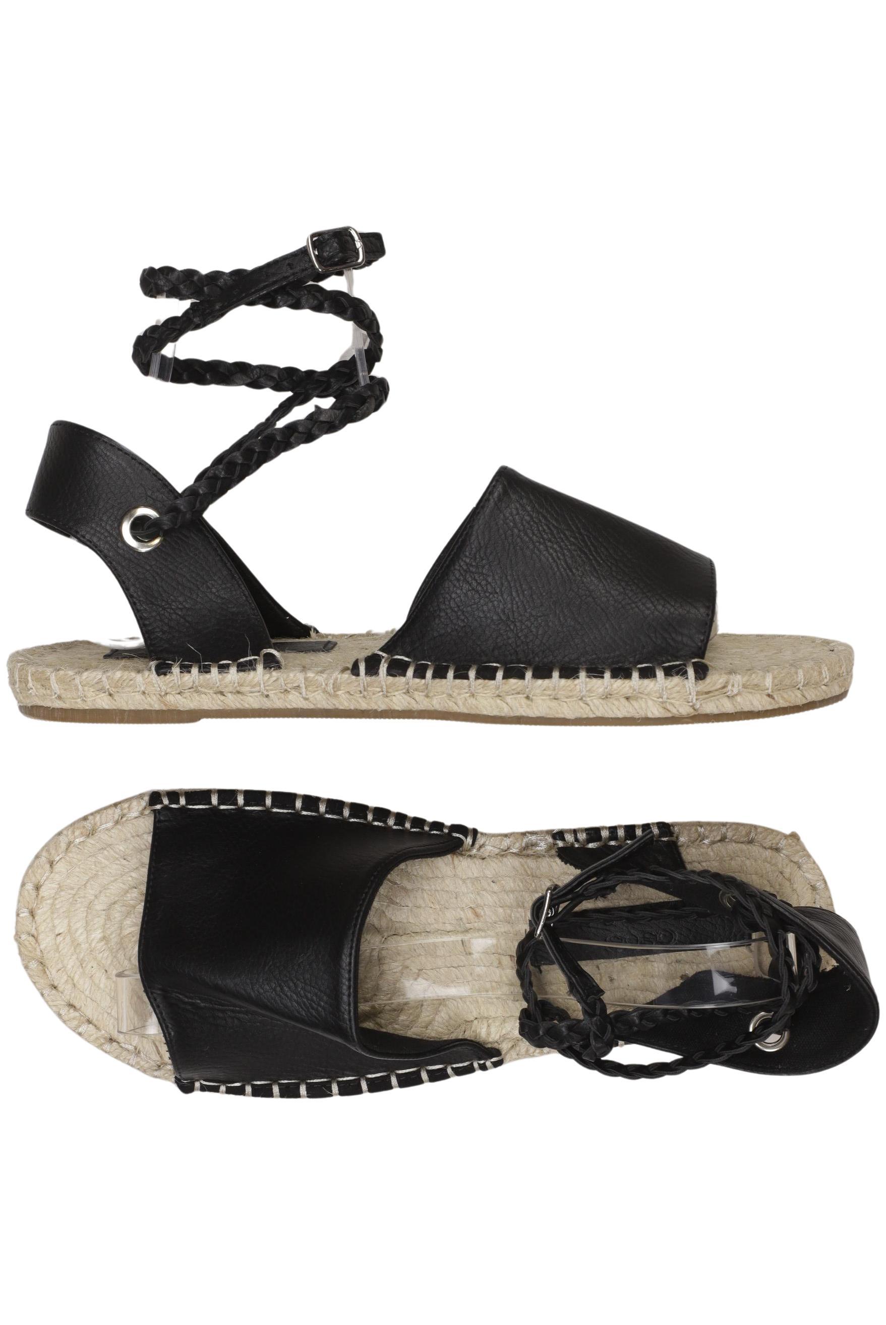 

asos Damen Sandale, schwarz, Gr. 42