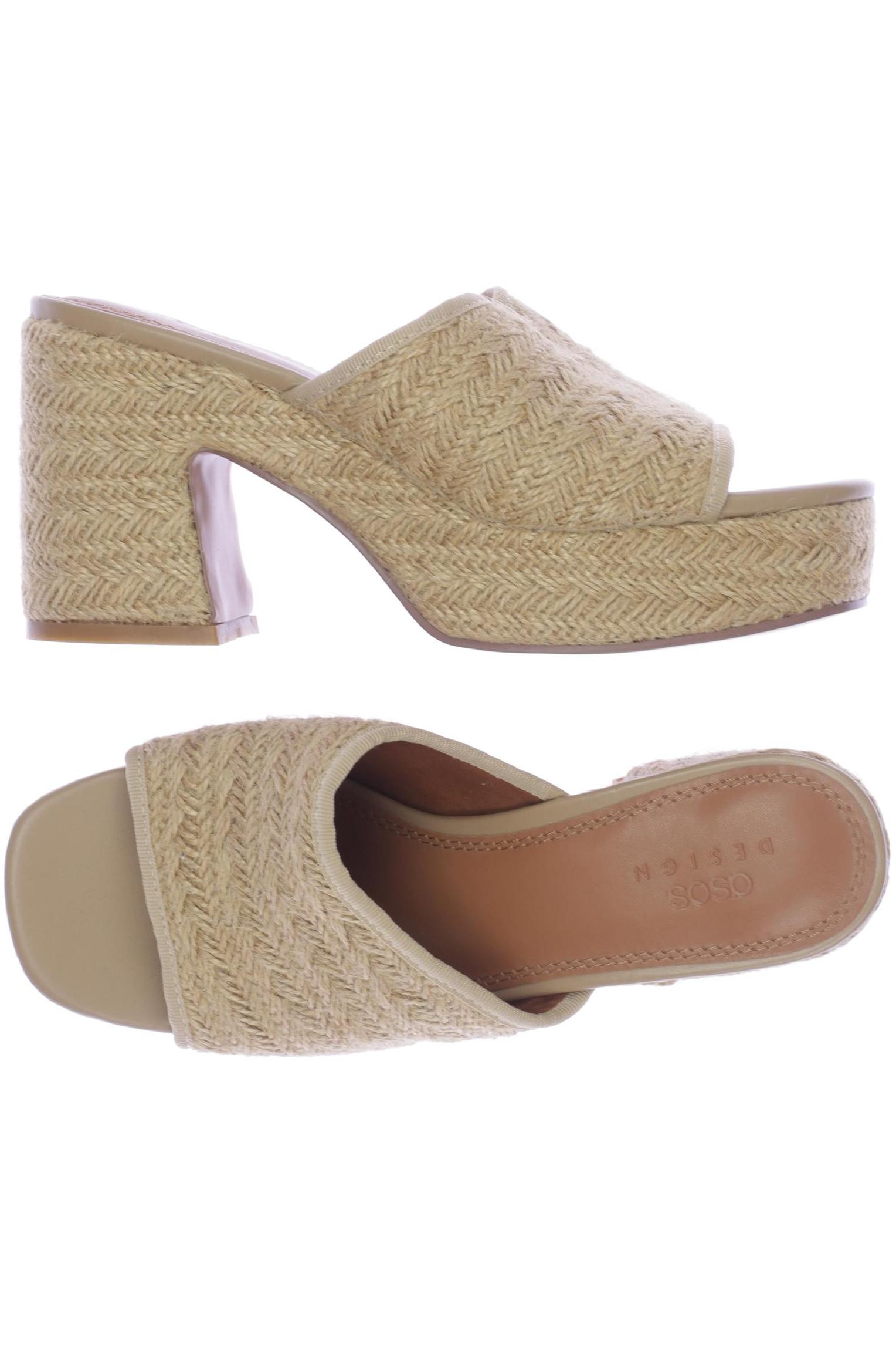 

asos Damen Sandale, beige, Gr. 37