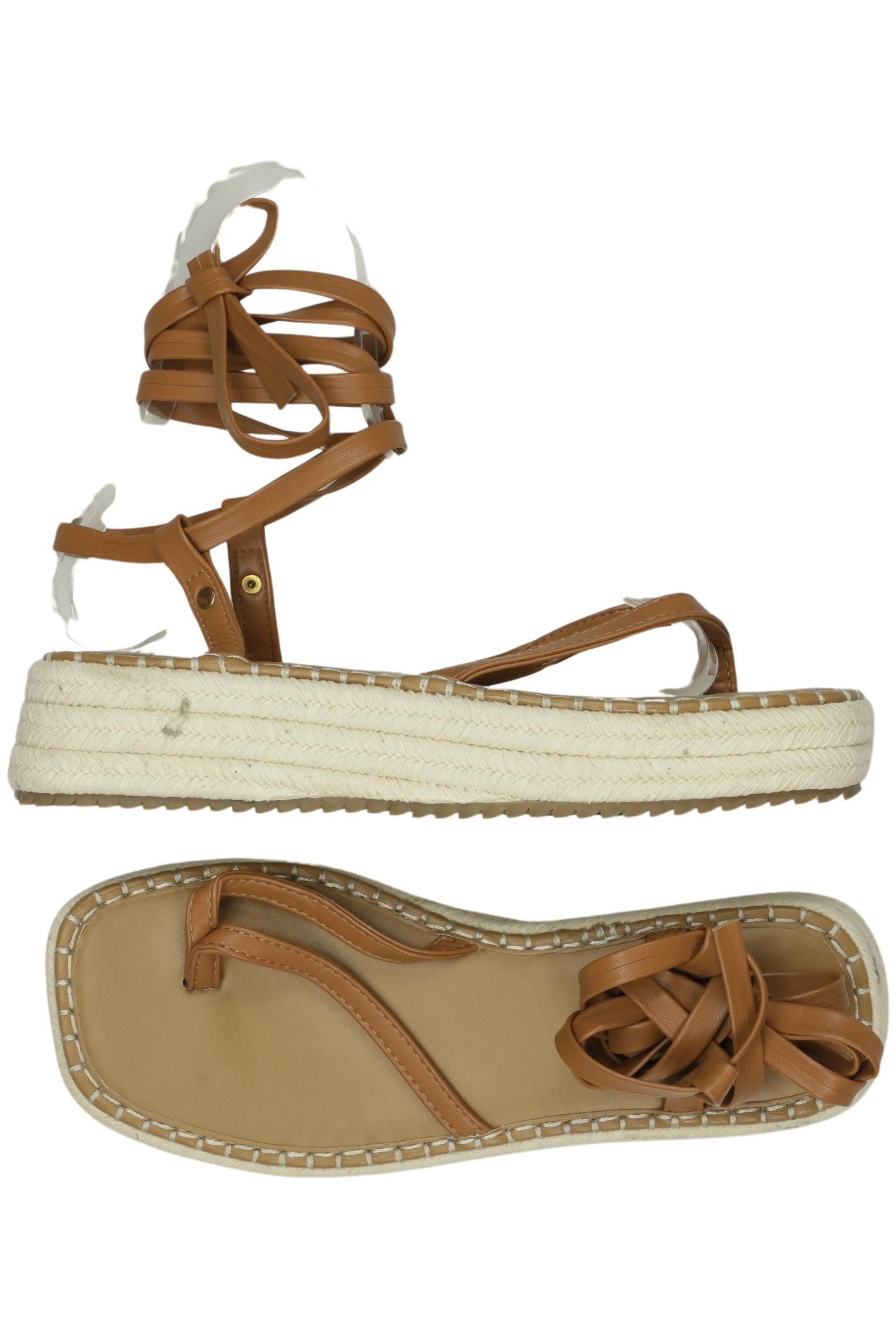

asos Damen Sandale, braun, Gr. 5