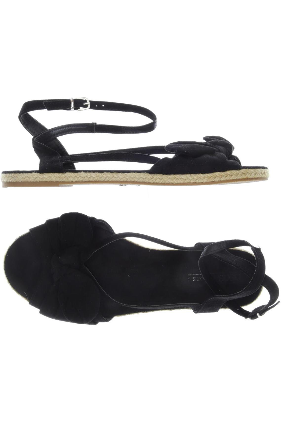 

asos Damen Sandale, schwarz, Gr. 7