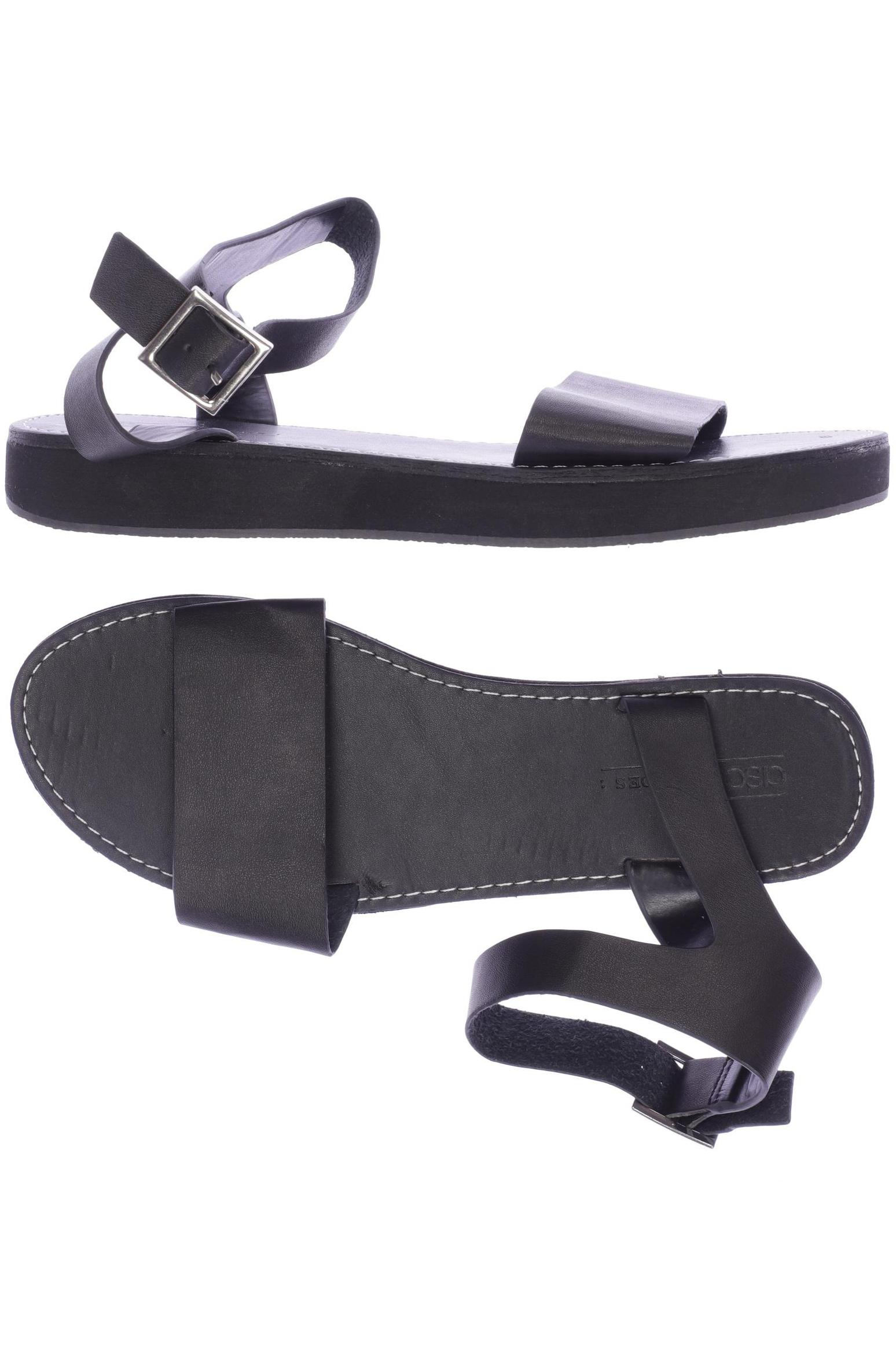 

asos Damen Sandale, schwarz, Gr. 6