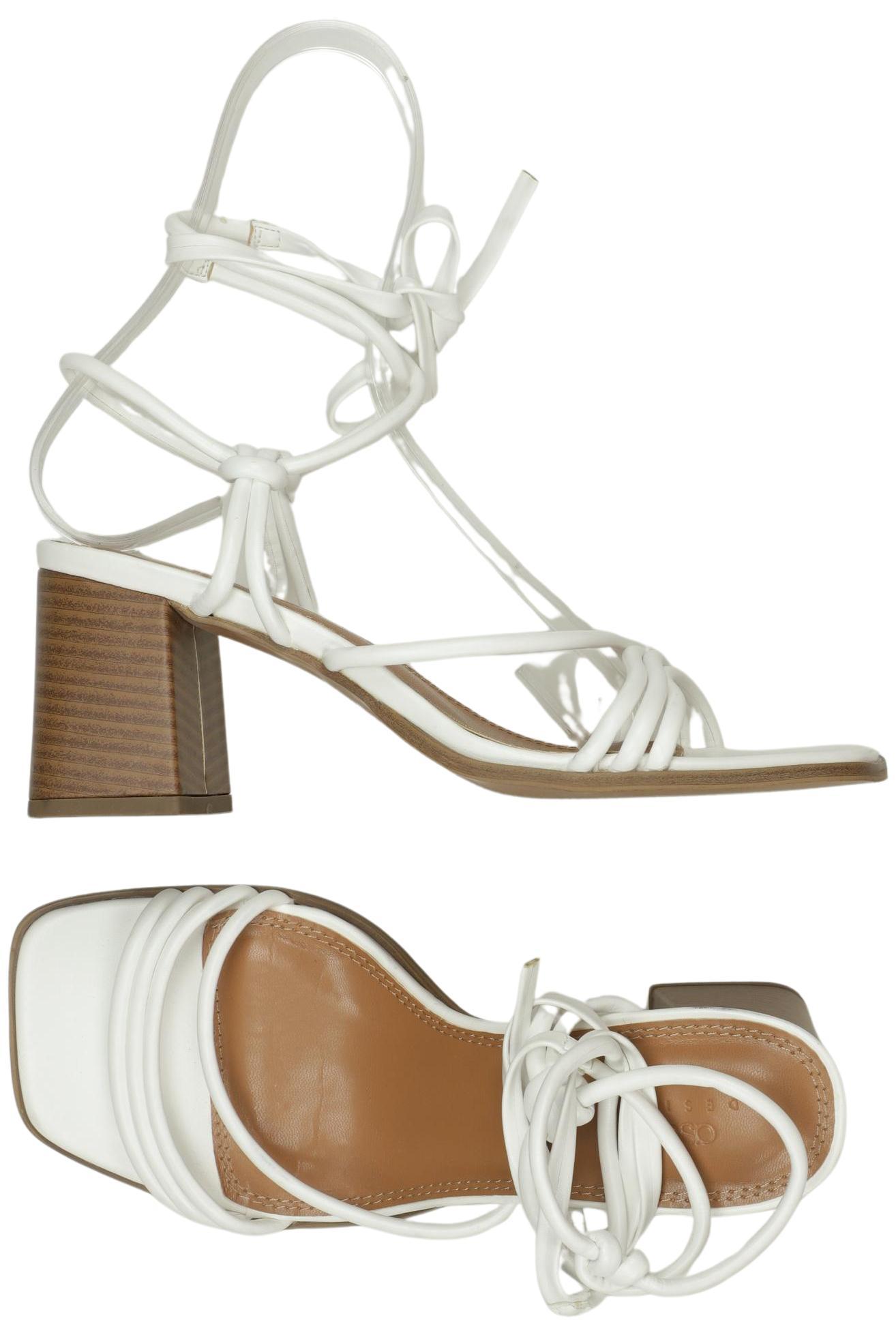 

asos Damen Sandale, weiß, Gr. 38