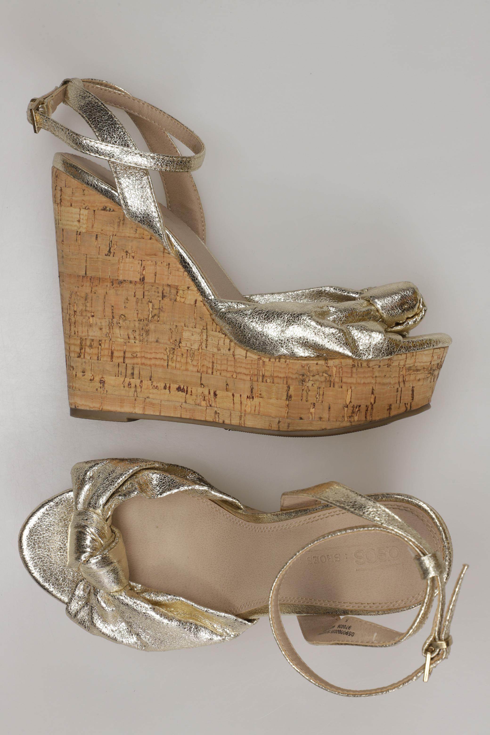 

asos Damen Sandale, gold