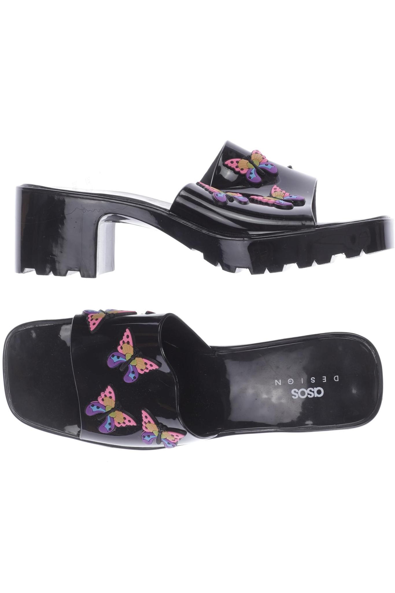 

asos Damen Sandale, schwarz, Gr. 5