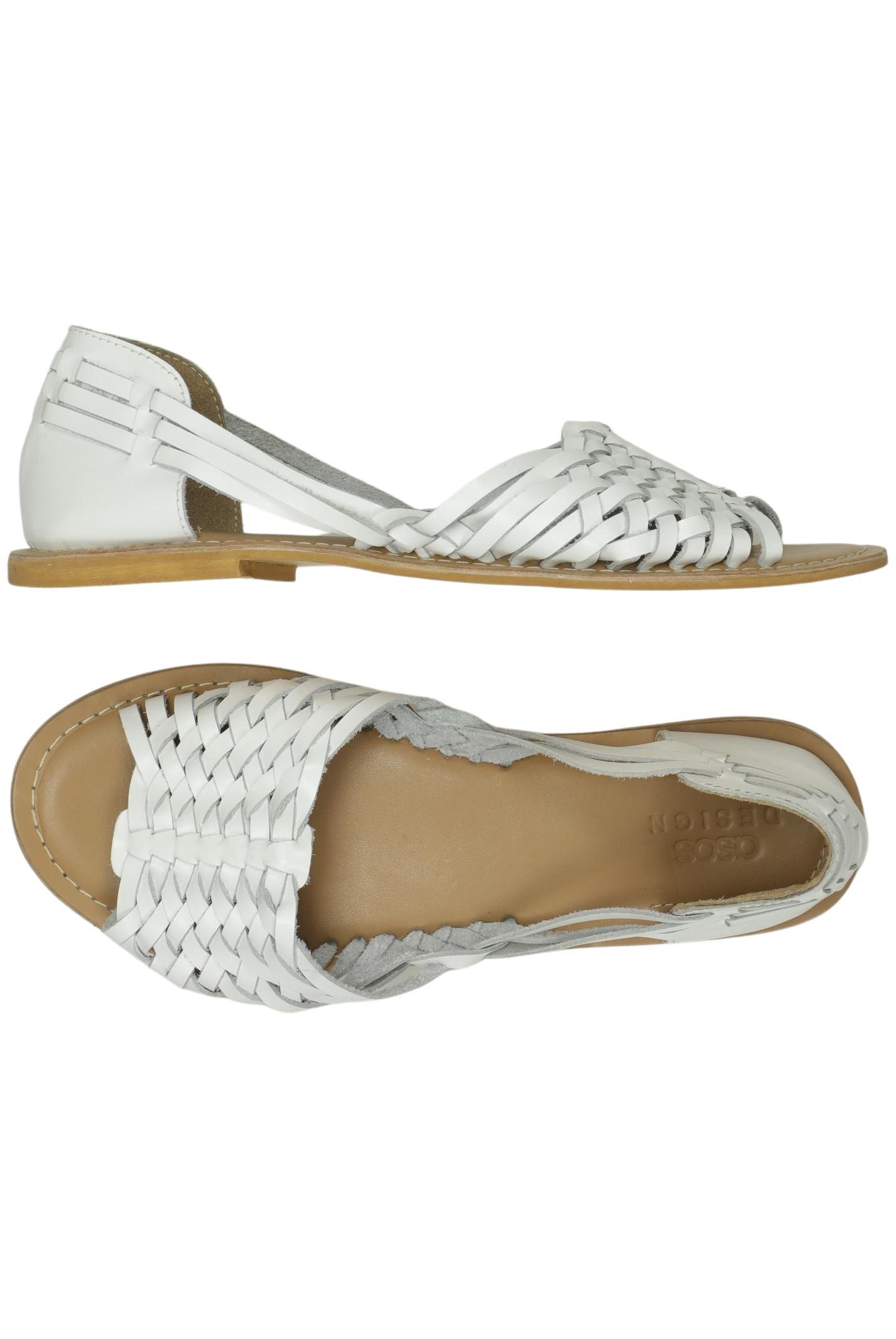 

asos Damen Sandale, weiß, Gr. 40