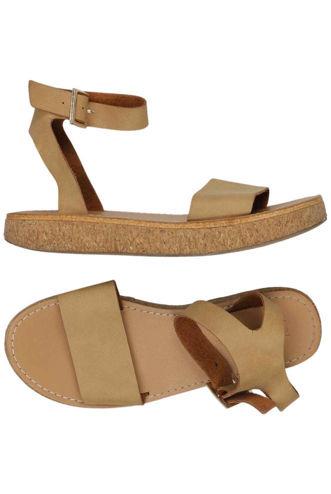 

asos Damen Sandale, beige, Gr. 35