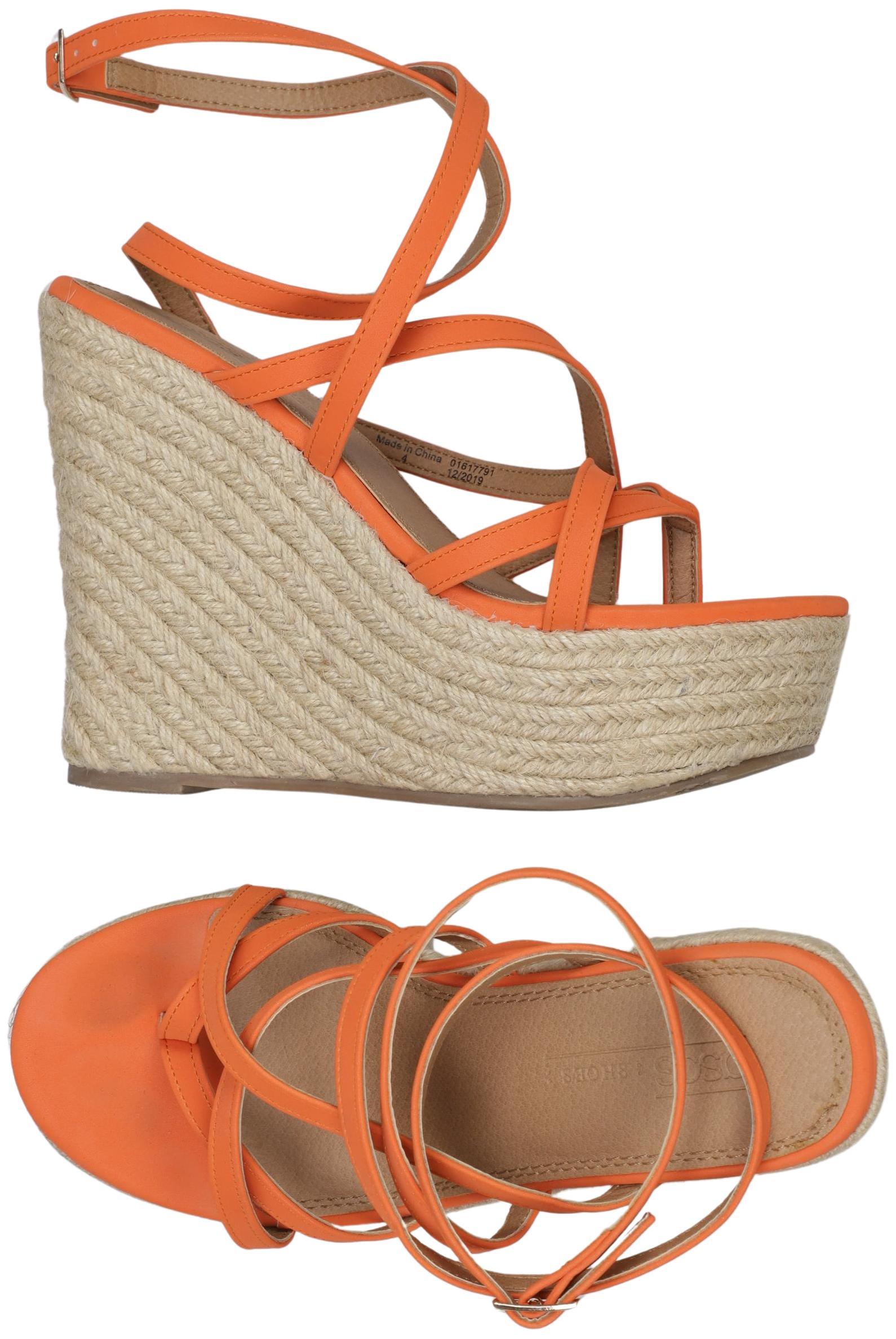 

asos Damen Sandale, neon, Gr. 4