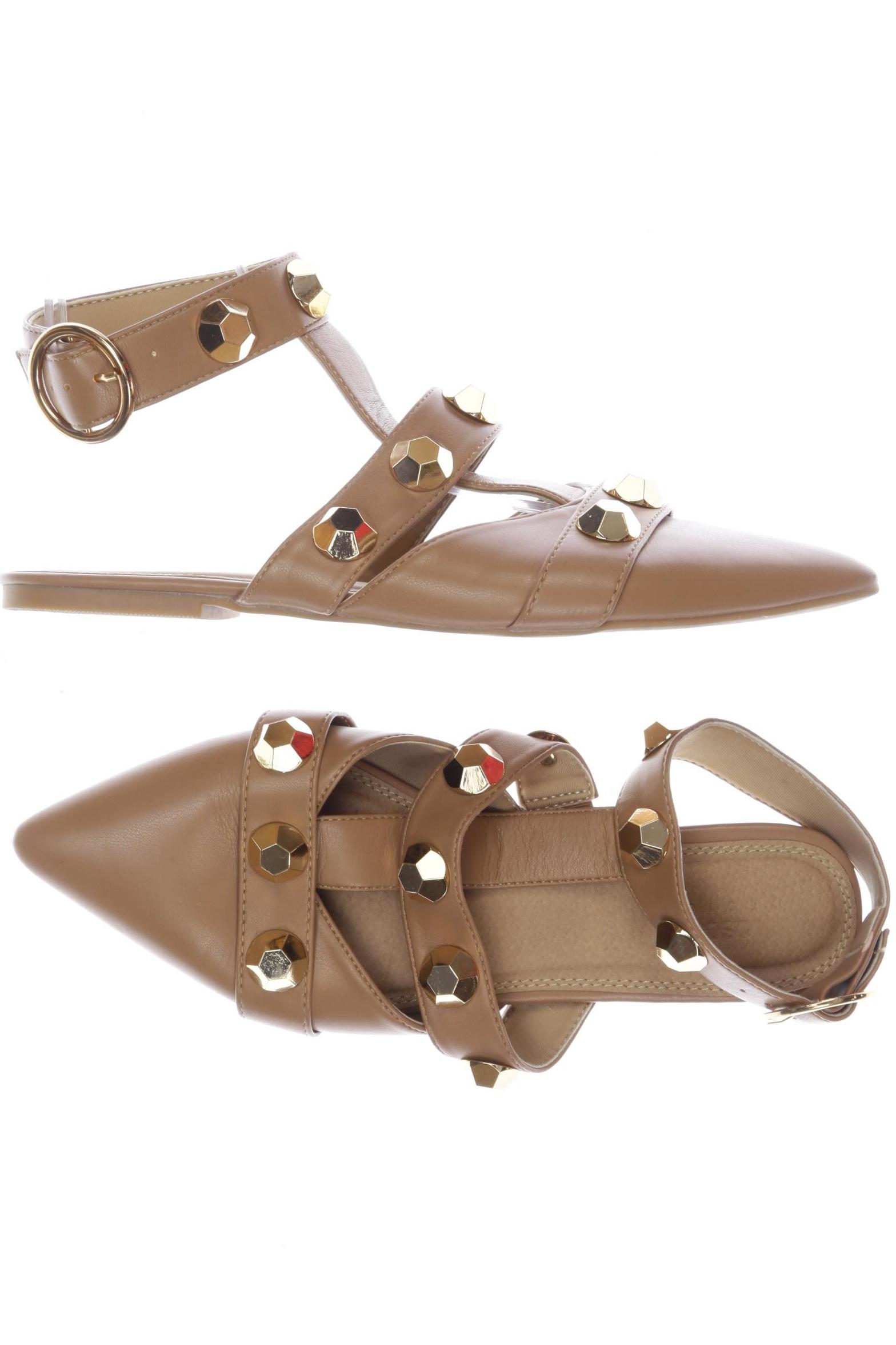 

asos Damen Sandale, beige, Gr. 40