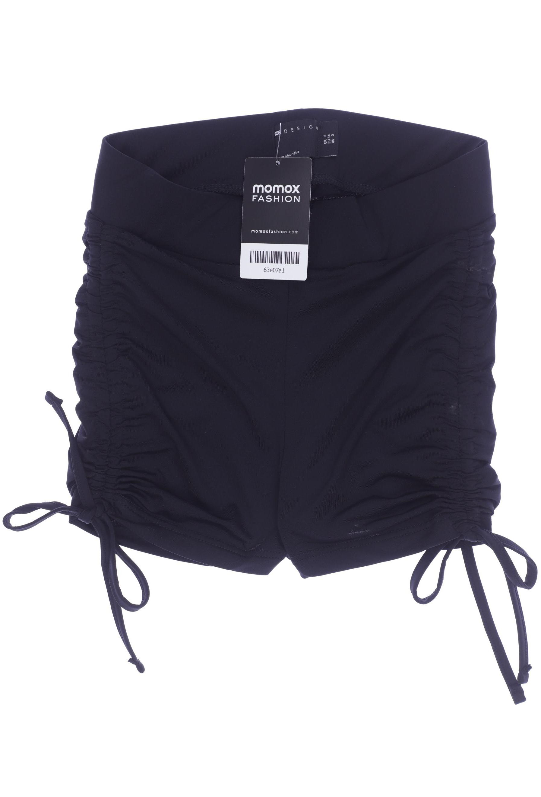 

asos Damen Shorts, schwarz, Gr. 34