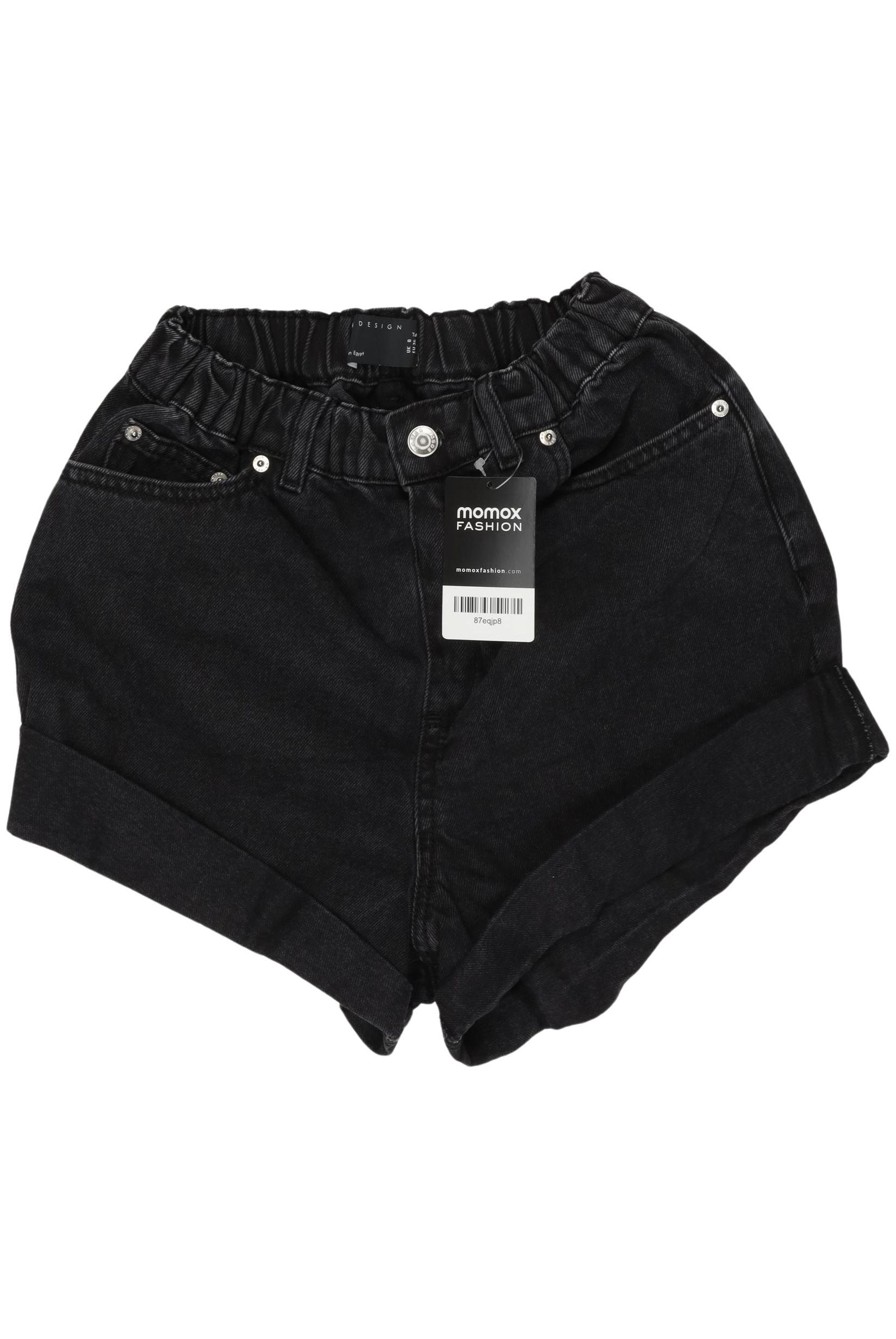 

asos Damen Shorts, schwarz, Gr. 36