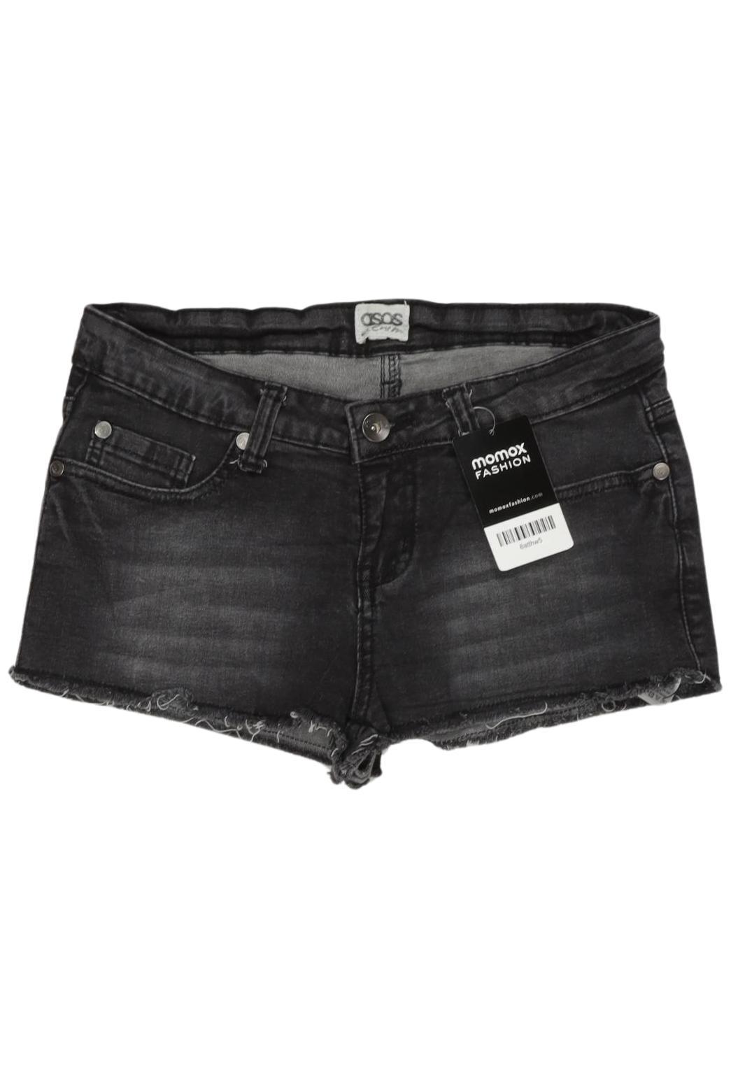 

asos Damen Shorts, schwarz, Gr. 32