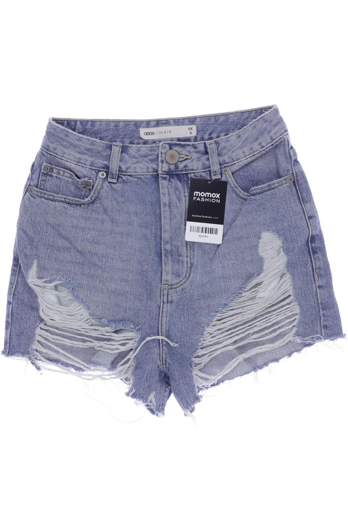 

asos Damen Shorts, blau, Gr. 36