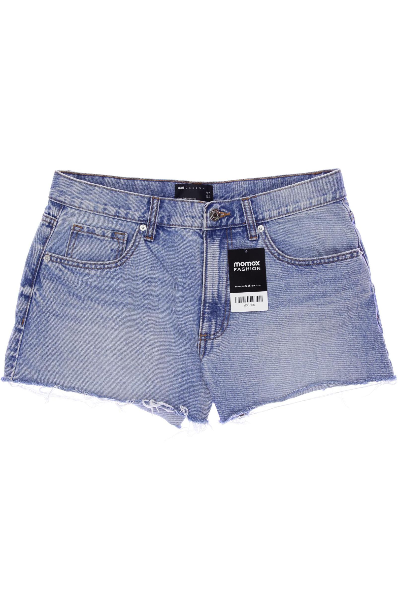 

asos Damen Shorts, blau, Gr. 38