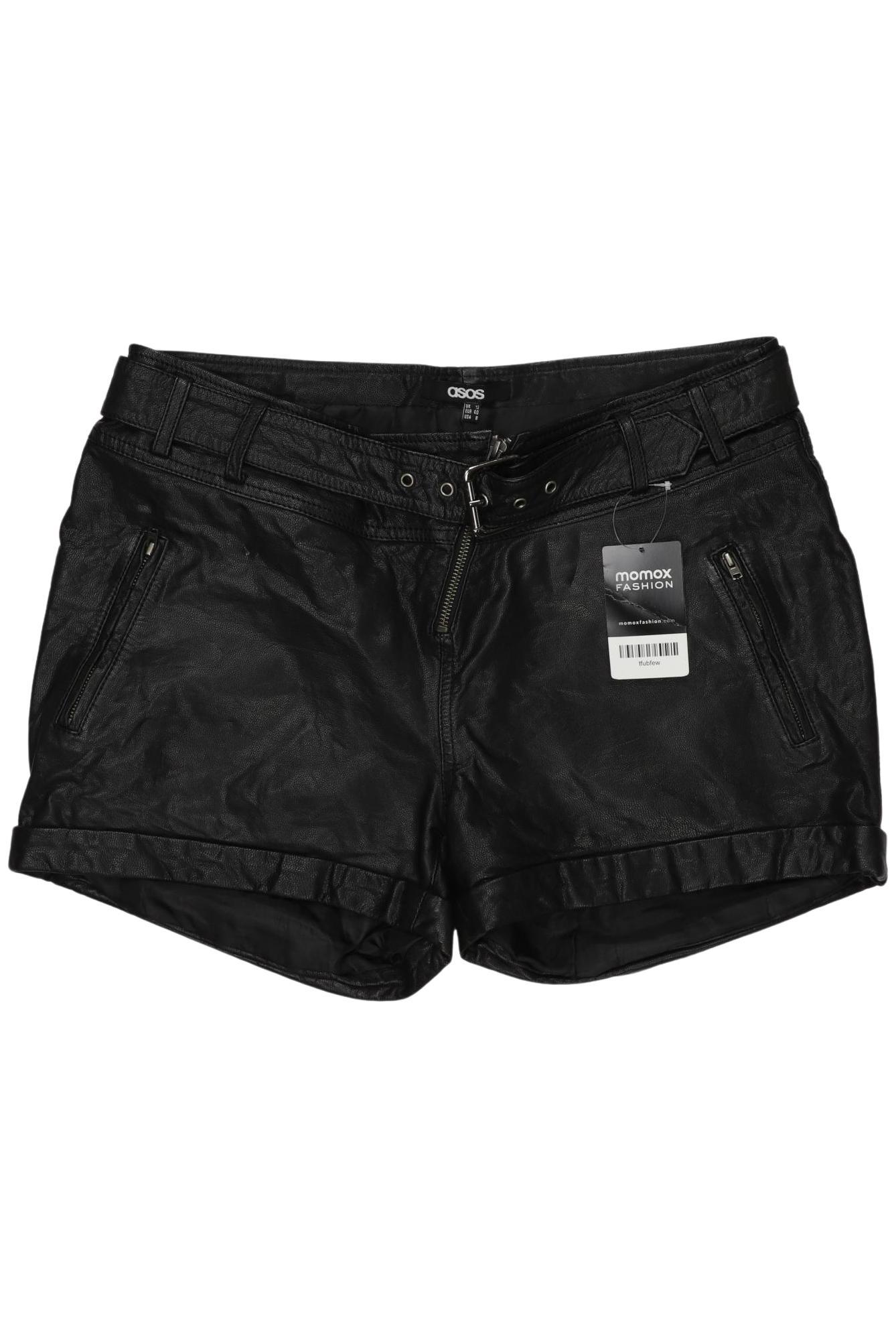 

asos Damen Shorts, schwarz, Gr. 12