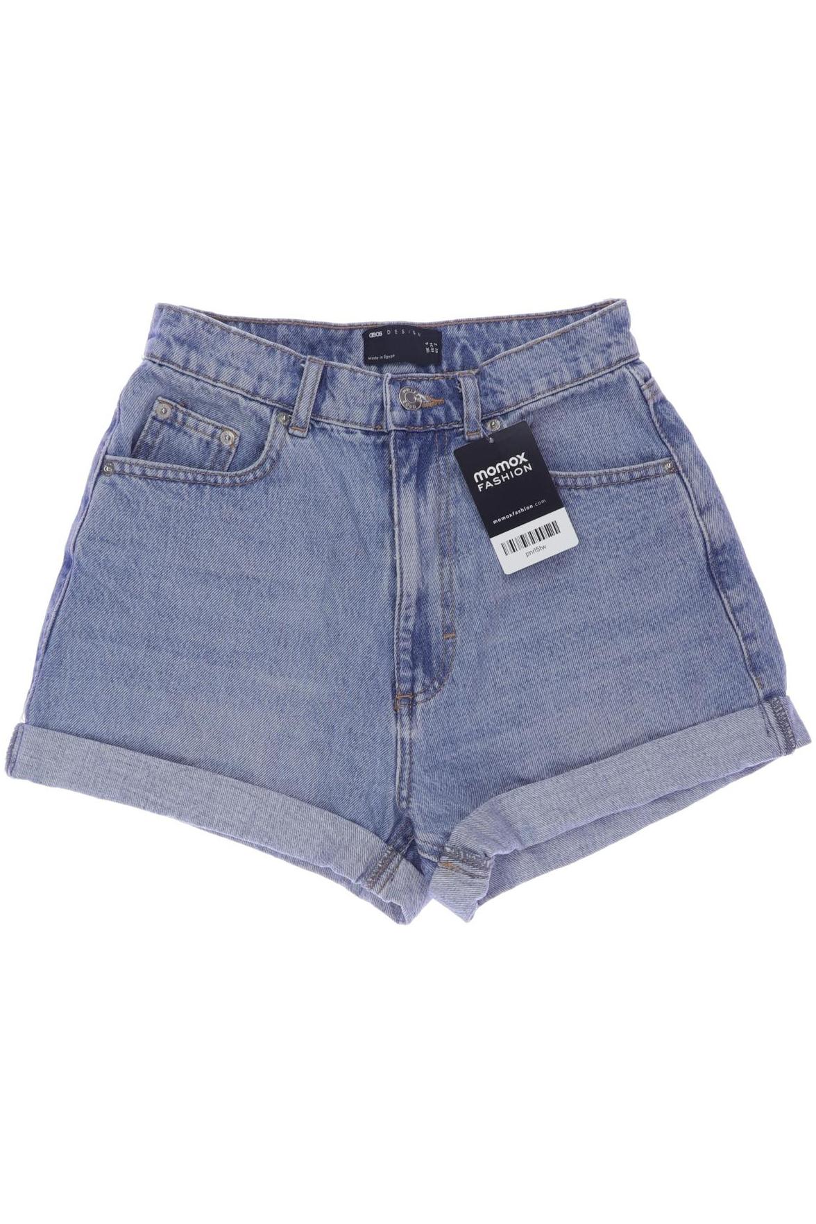 

asos Damen Shorts, blau, Gr. 34