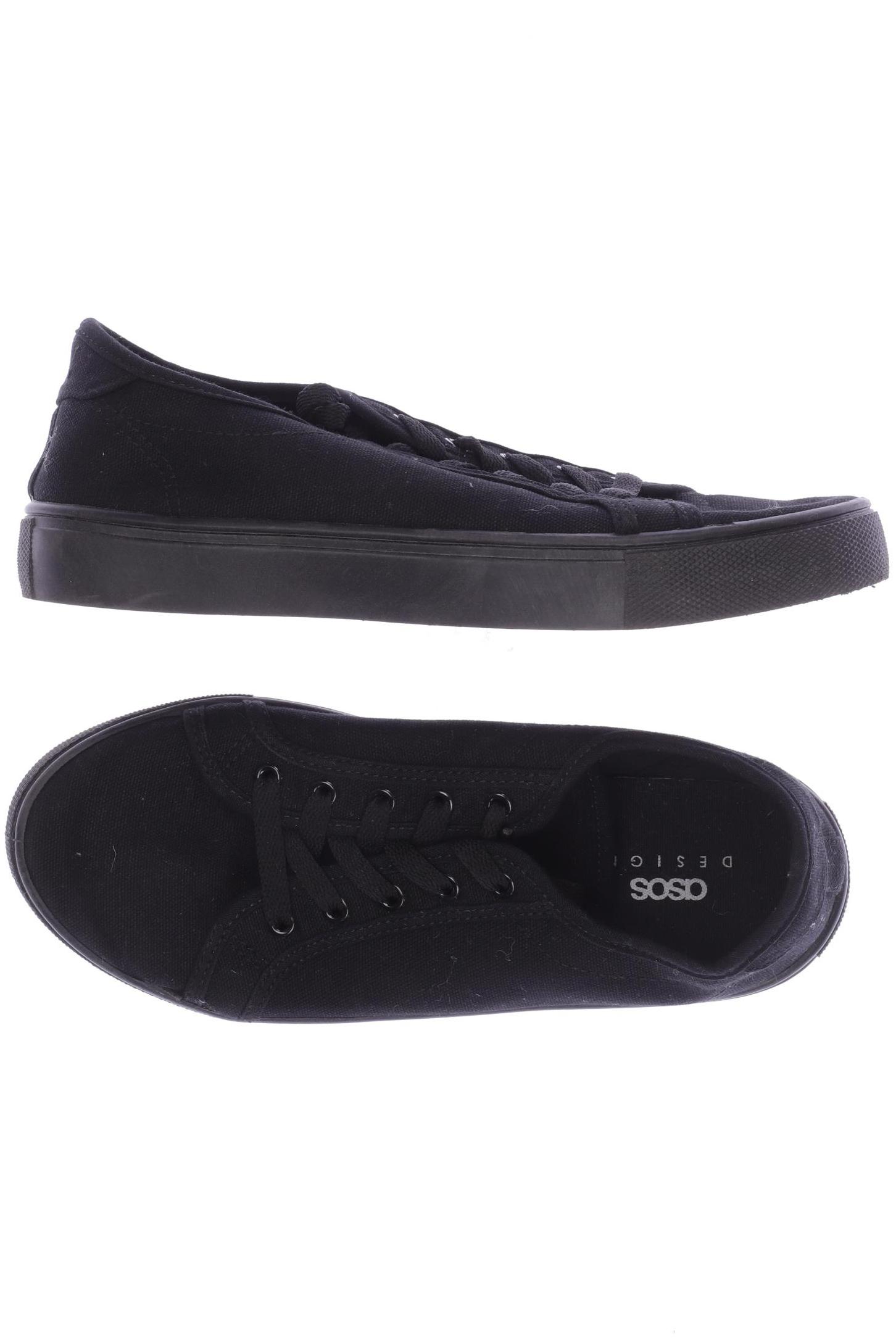 

asos Damen Sneakers, schwarz