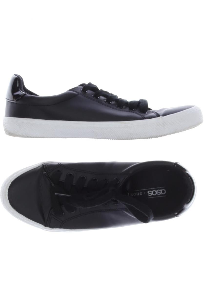 

asos Damen Sneakers, schwarz, Gr. 5