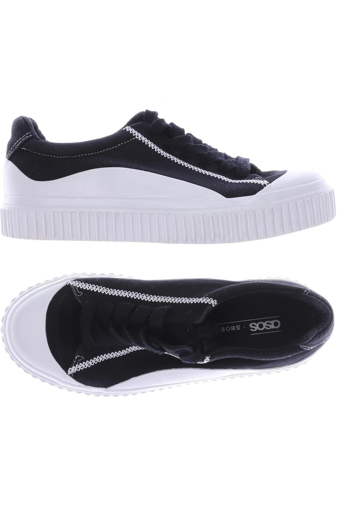 

asos Damen Sneakers, schwarz