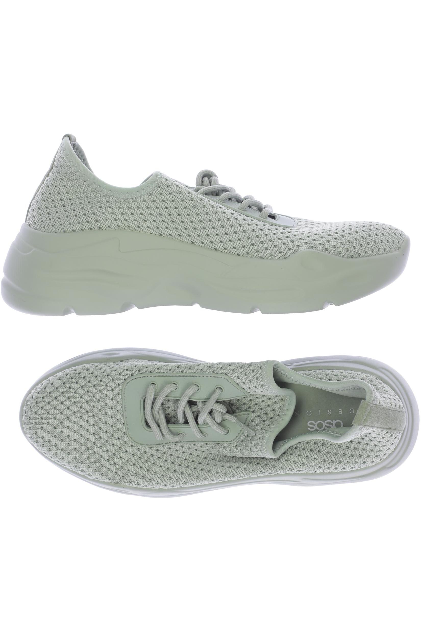

asos Damen Sneakers, hellgrün, Gr. 38