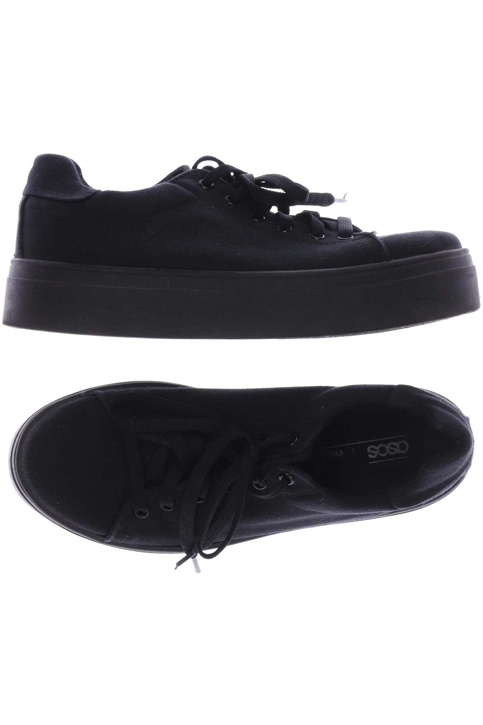

asos Damen Sneakers, schwarz, Gr. 36