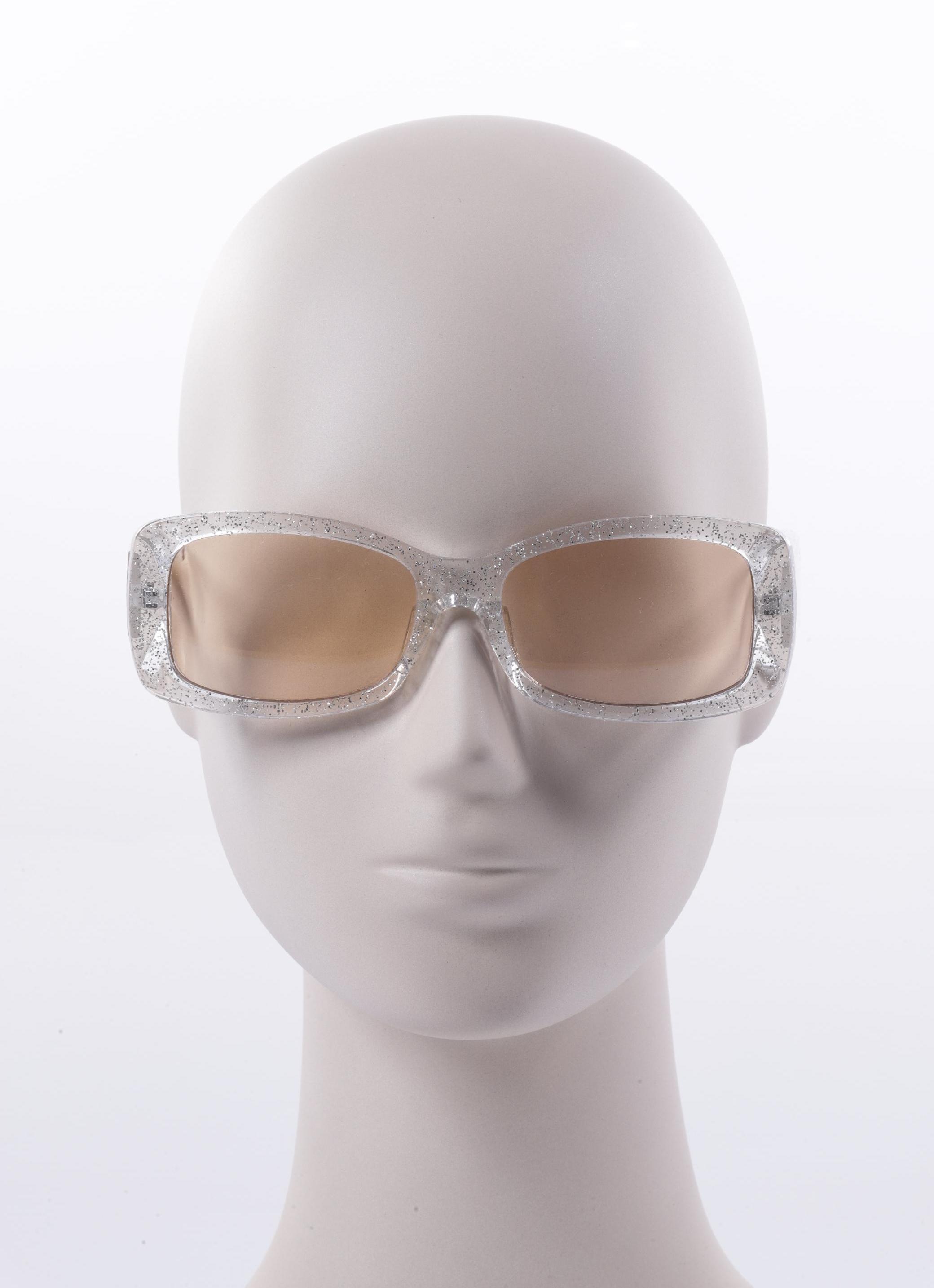 

asos Damen Sonnenbrille, weiß, Gr.