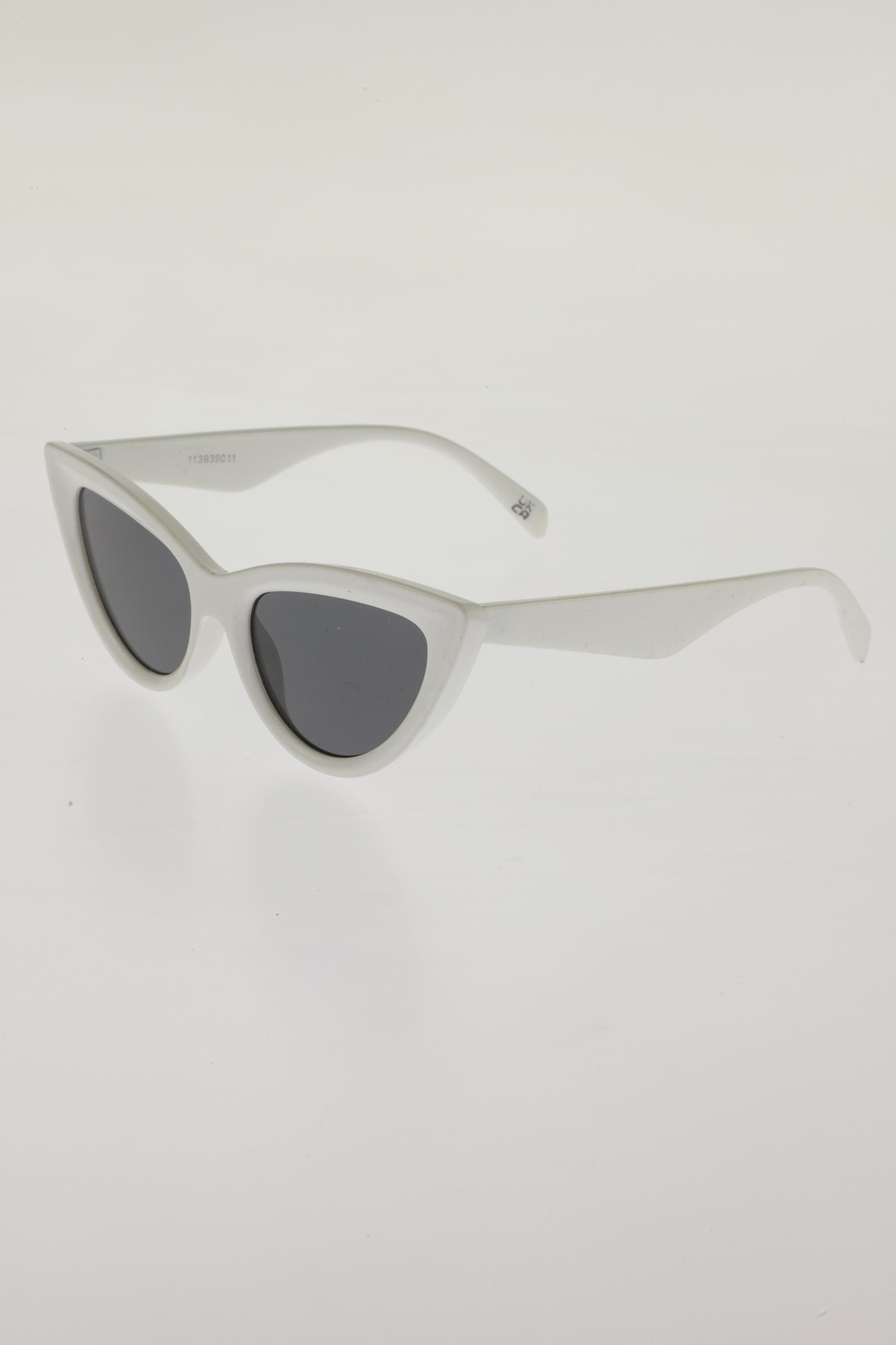 

asos Damen Sonnenbrille, weiß, Gr.