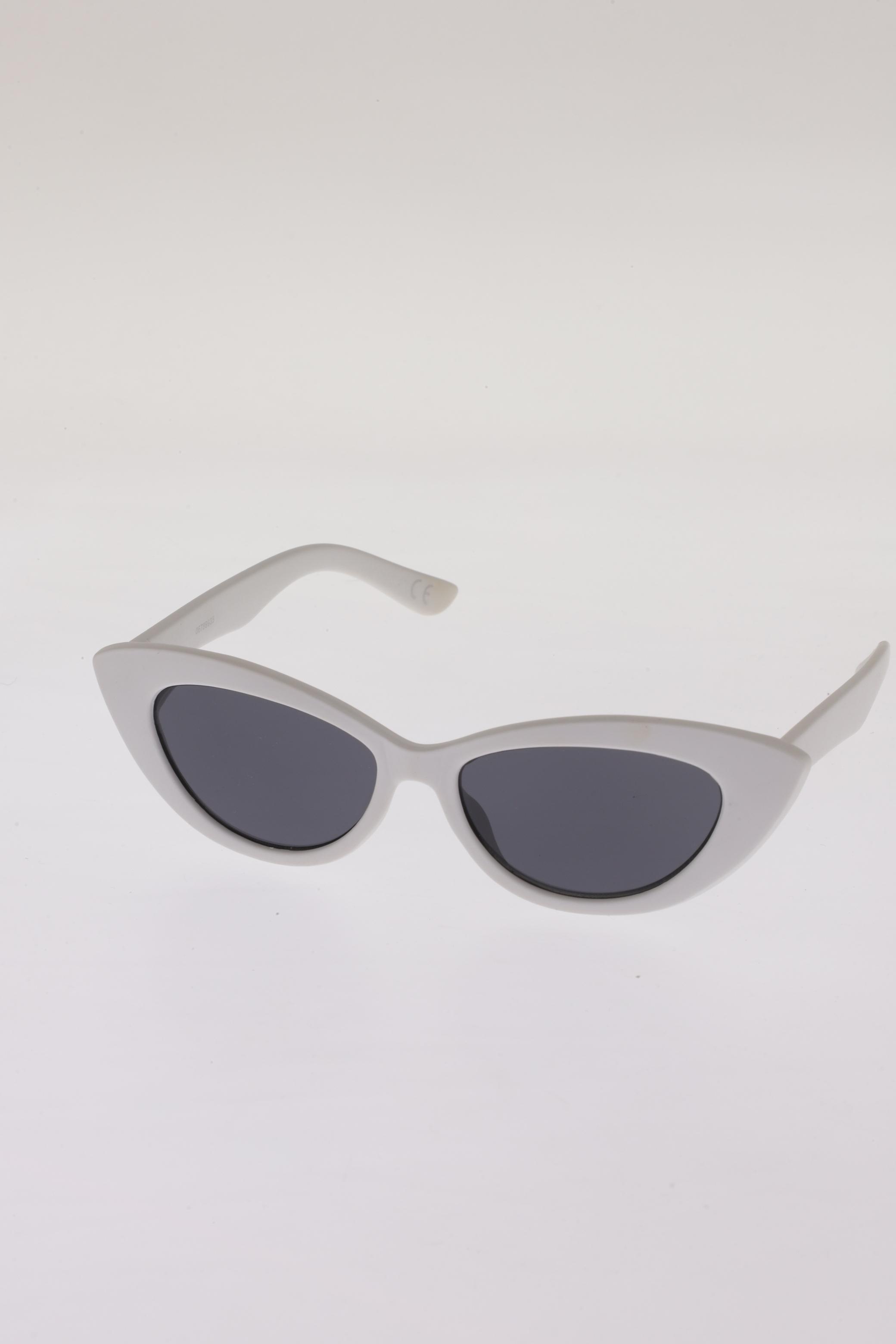 

asos Damen Sonnenbrille, weiß, Gr.