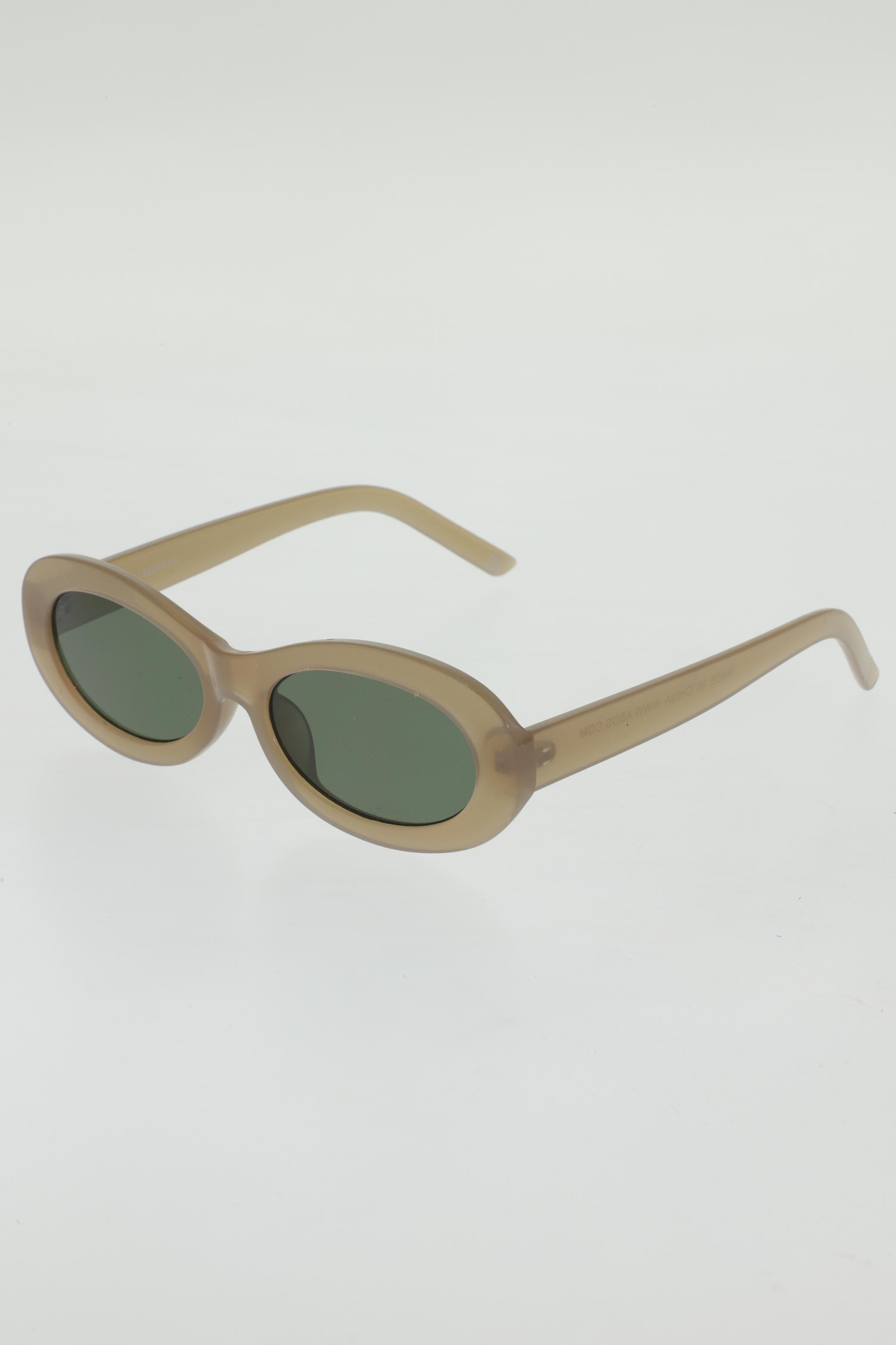 

asos Damen Sonnenbrille, beige, Gr.