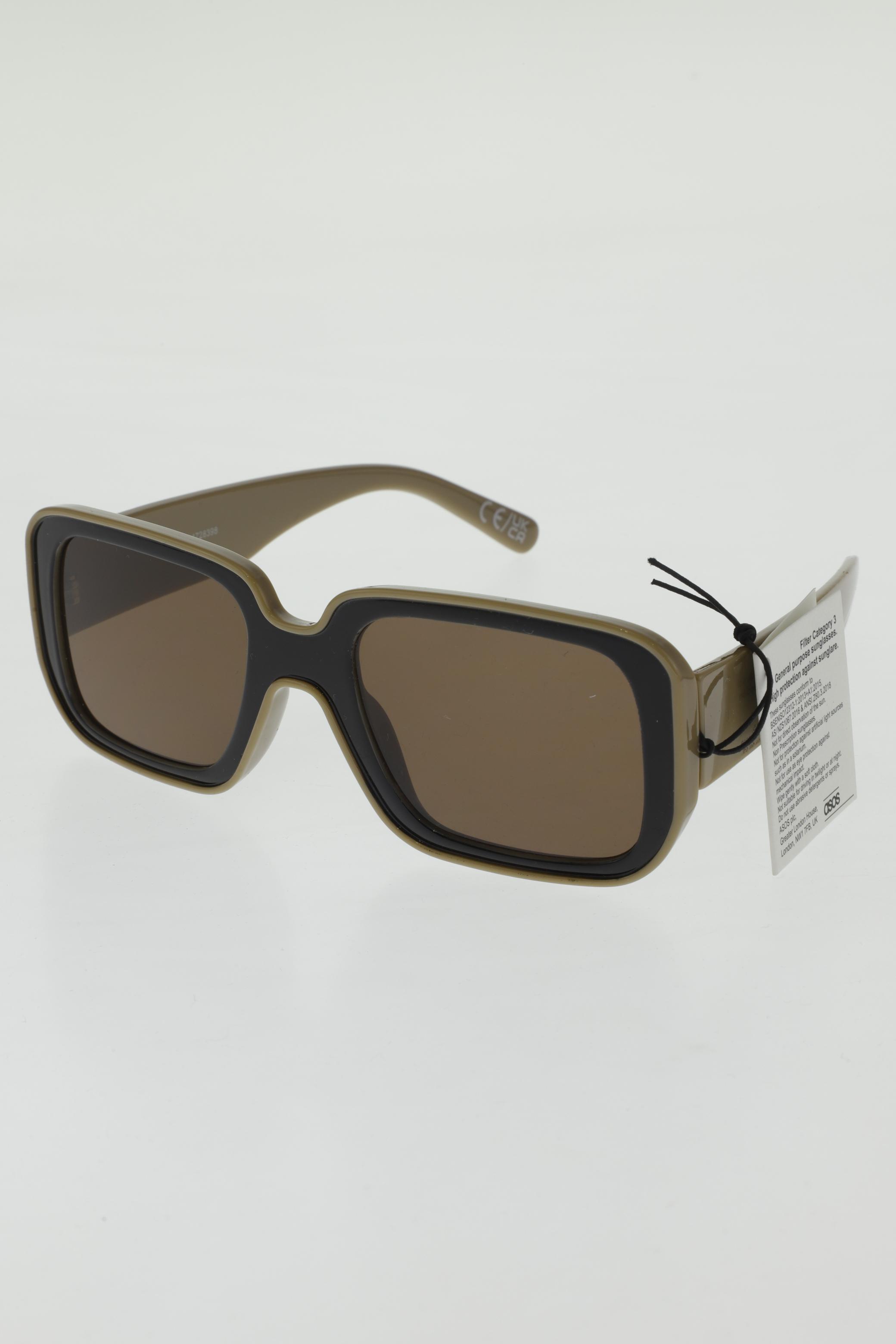 

asos Damen Sonnenbrille, beige, Gr.