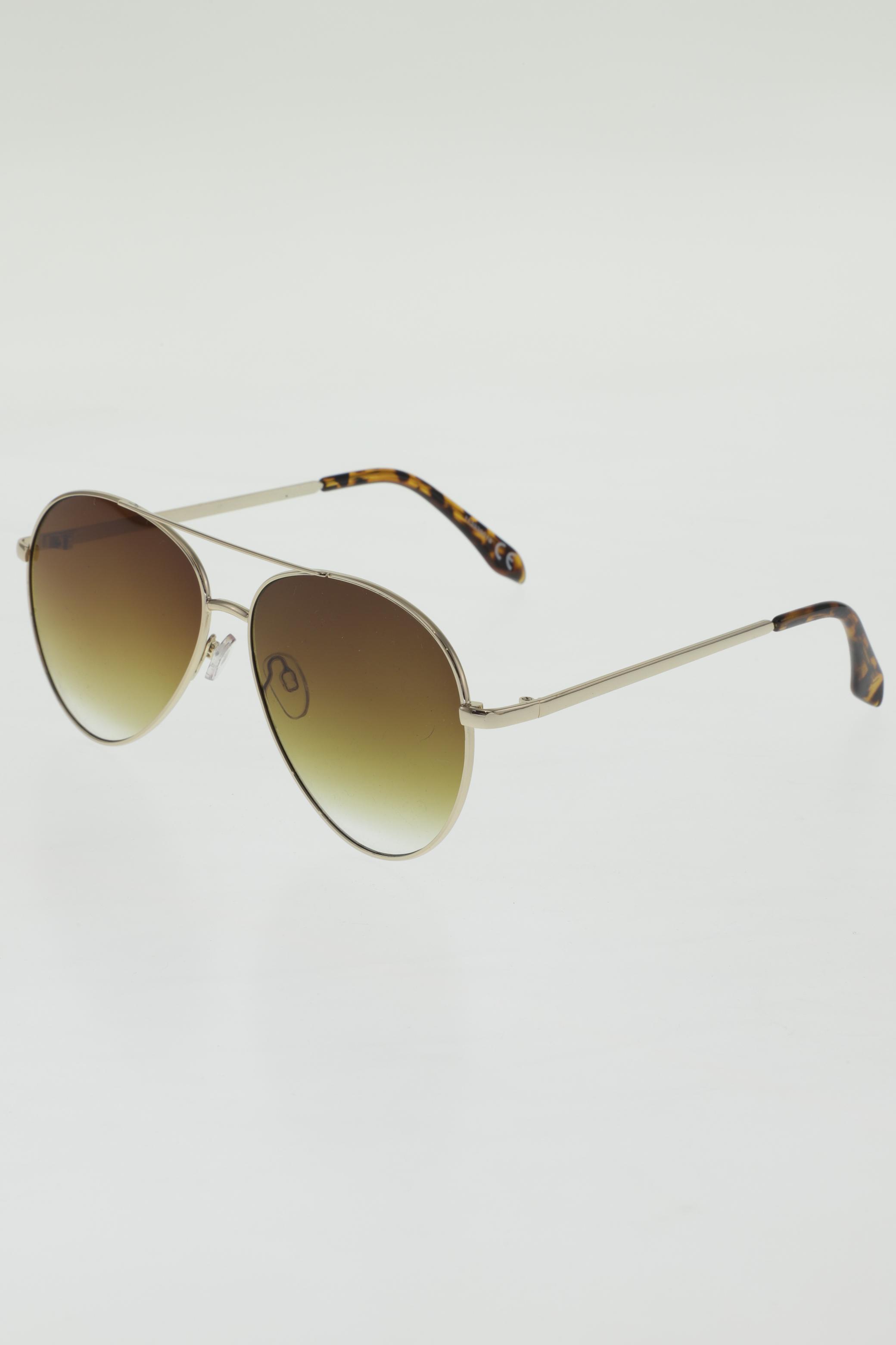 

asos Damen Sonnenbrille, gold