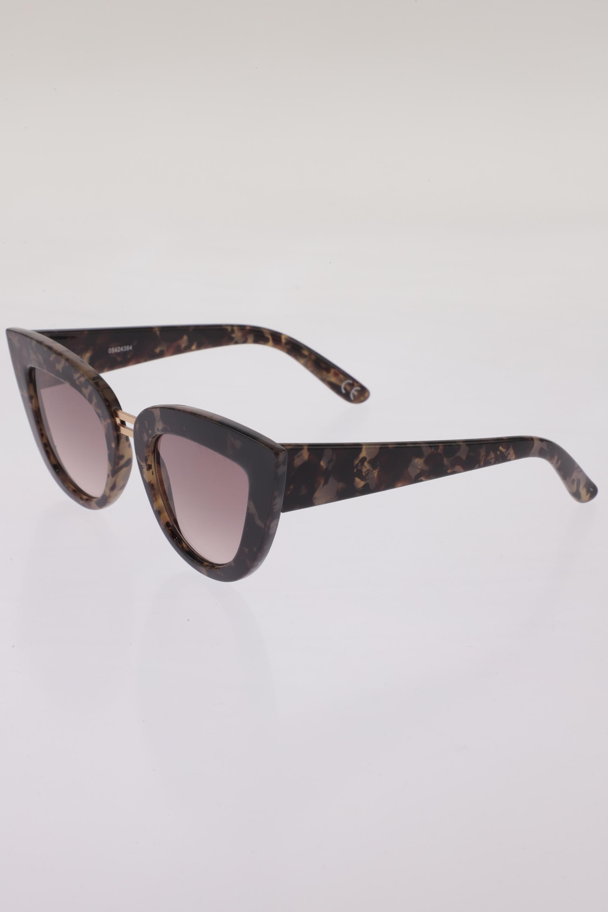 

asos Damen Sonnenbrille, braun, Gr.