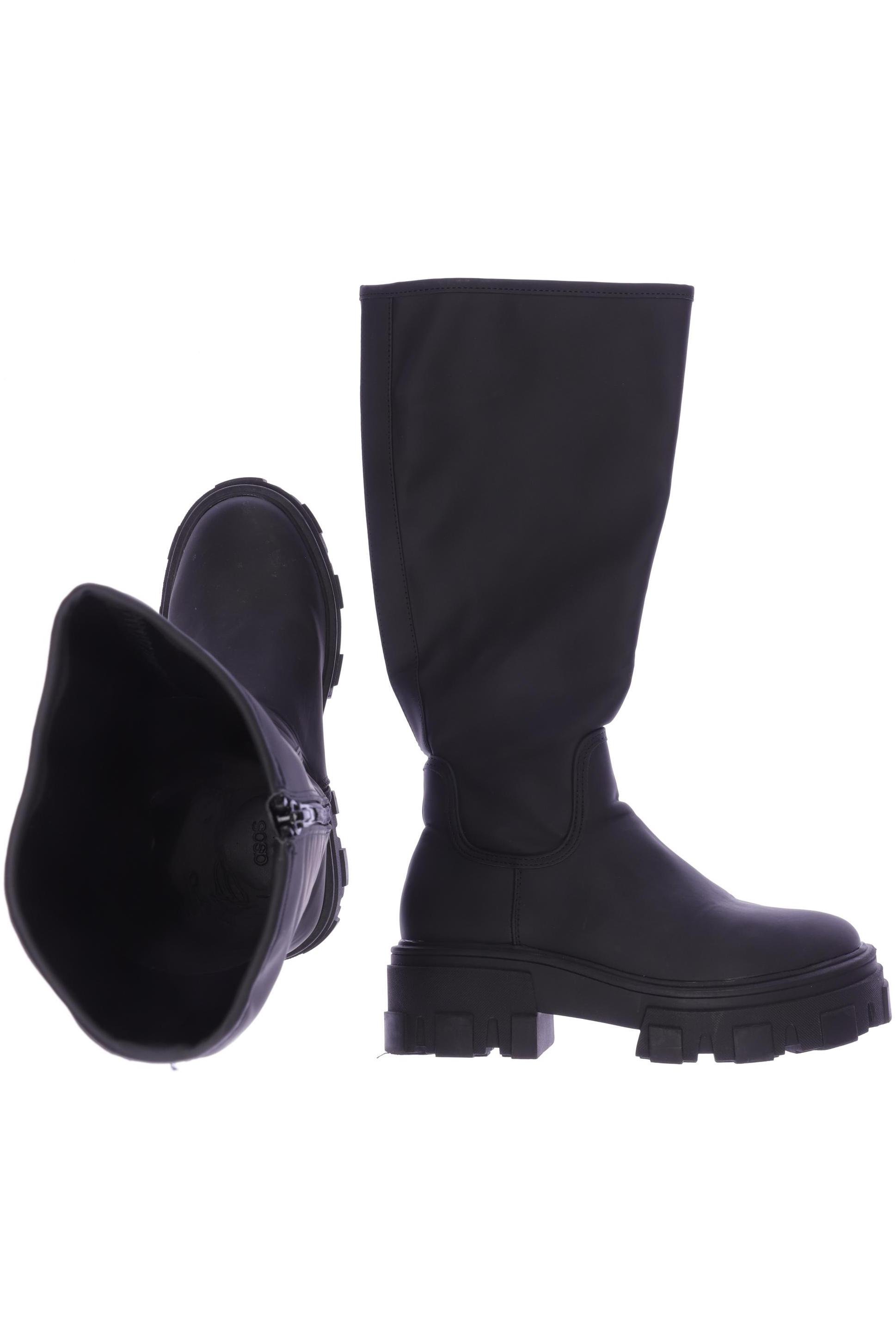 

asos Damen Stiefel, schwarz, Gr. 4