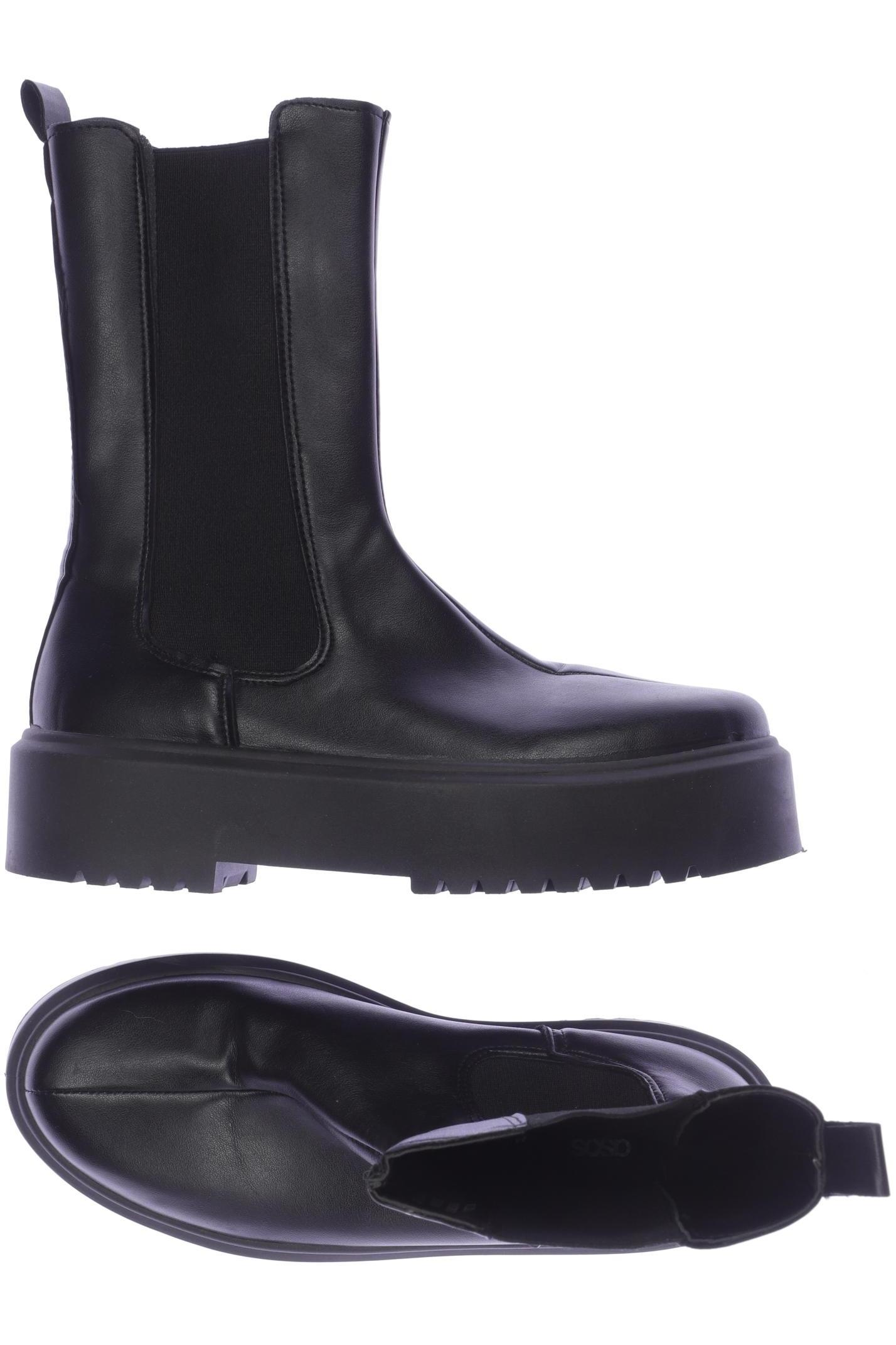 

asos Damen Stiefel, schwarz, Gr. 38