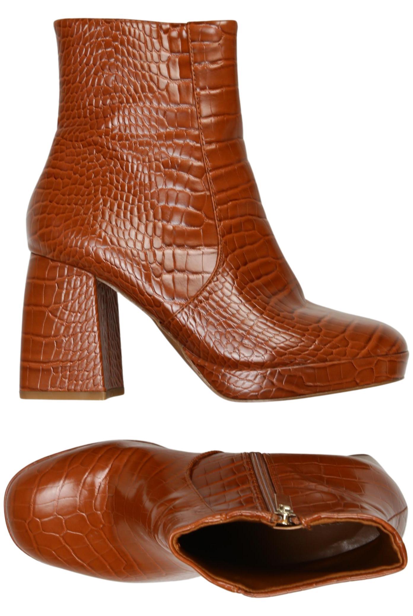 

asos Damen Stiefelette, braun, Gr. 5